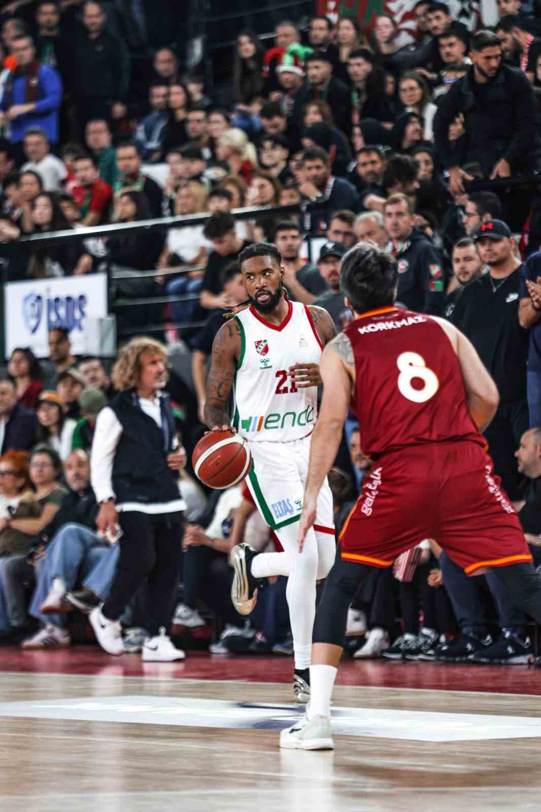 Basketbol Süper Ligi: Karşıyaka 72, Galatasaray 82