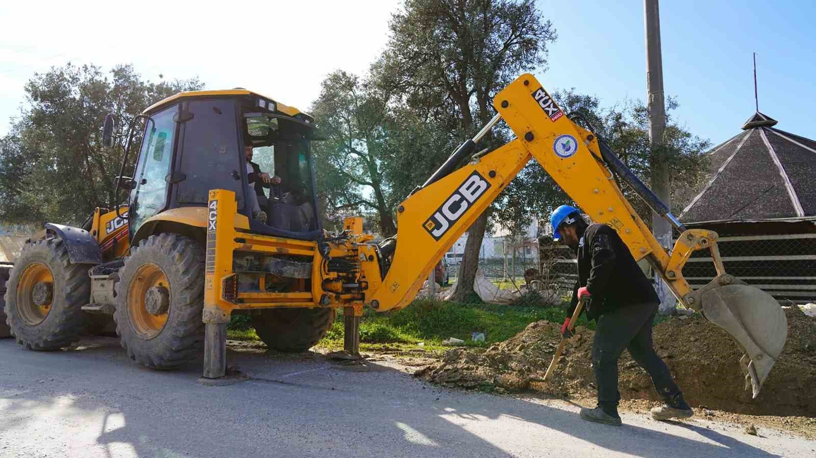 MUSKİ, Milas Güneş Mahallesi’nde içme suyu hatlarını yeniliyor
