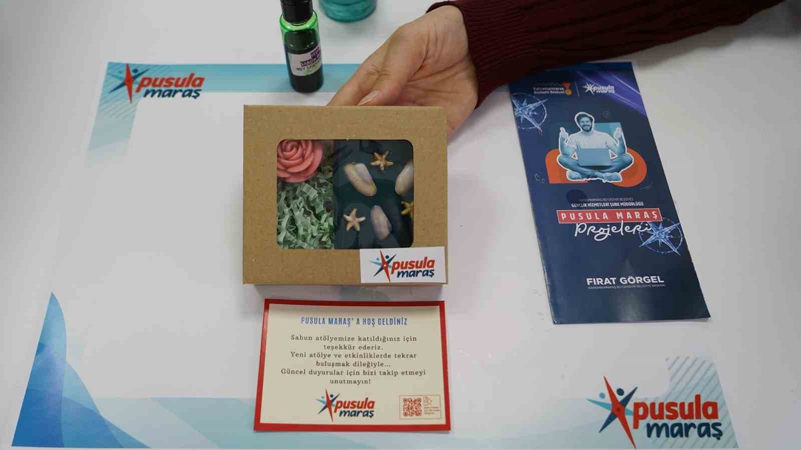 Kahramanmaraş’ta gençler Pusula Maraş’ın atölyesinde hem öğrendi hem üretti