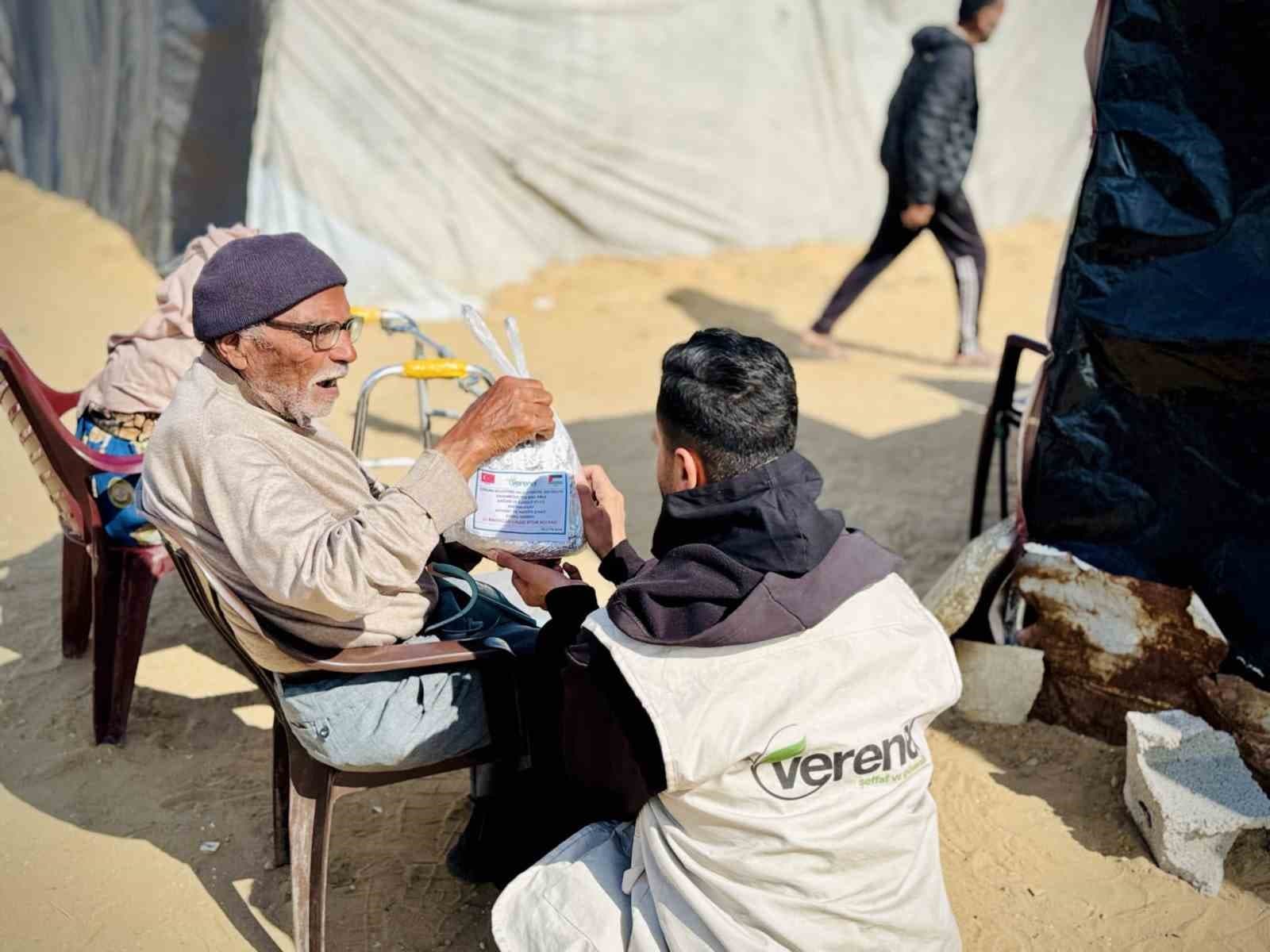 Çorumlu şoförlerden Gazze’ye anlamlı destek