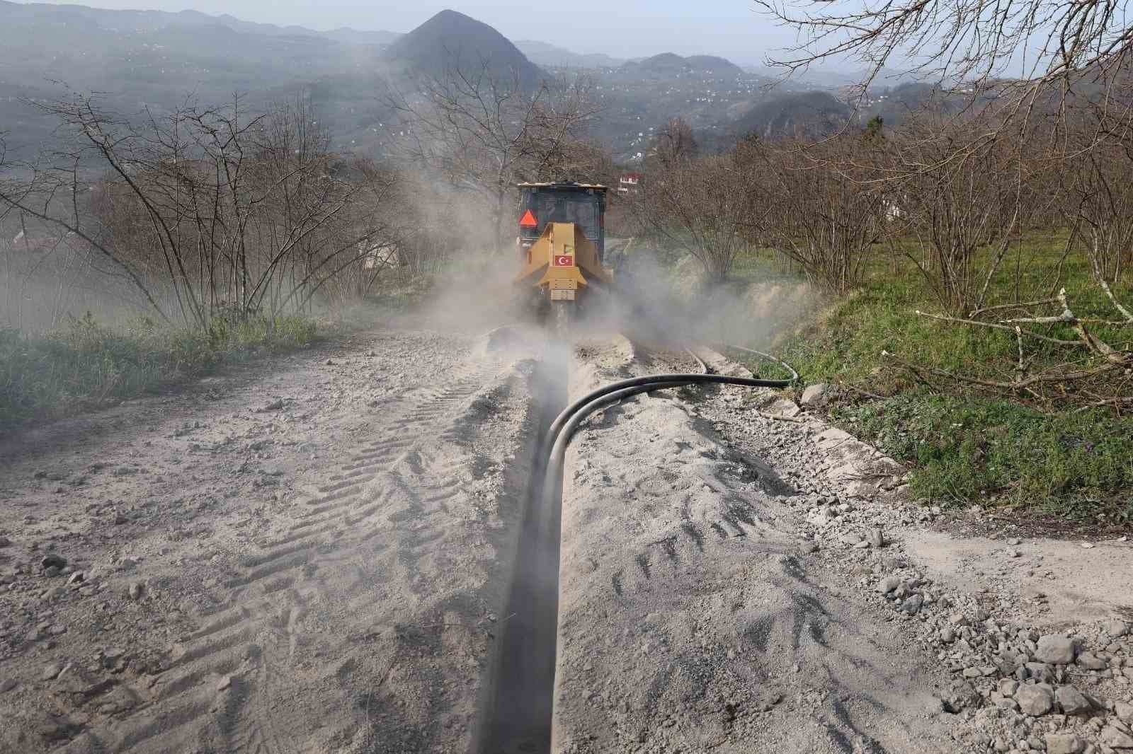 Ordu’nun içme suyu altyapısı güçlendiriliyor