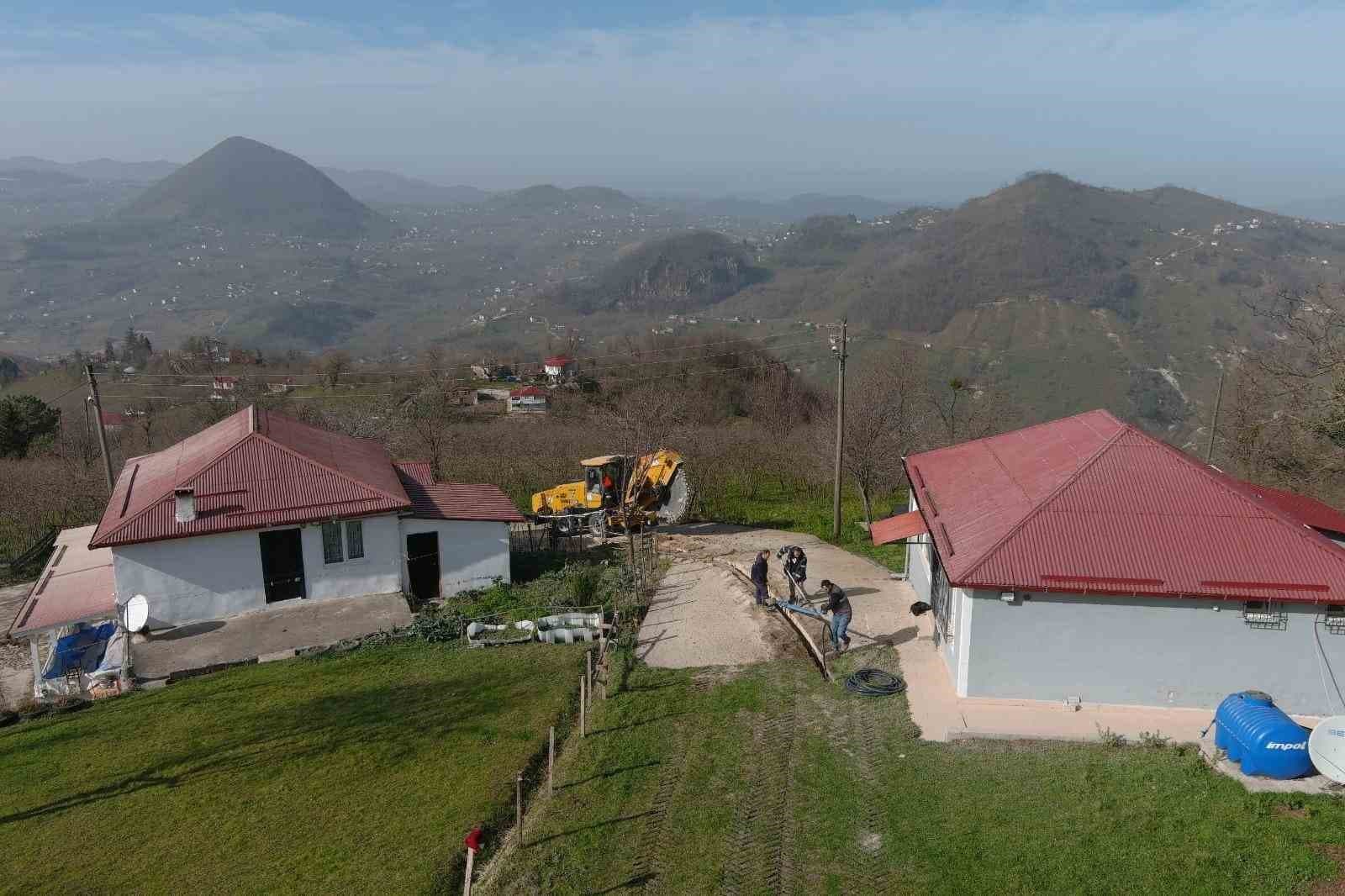 Ordu’nun içme suyu altyapısı güçlendiriliyor