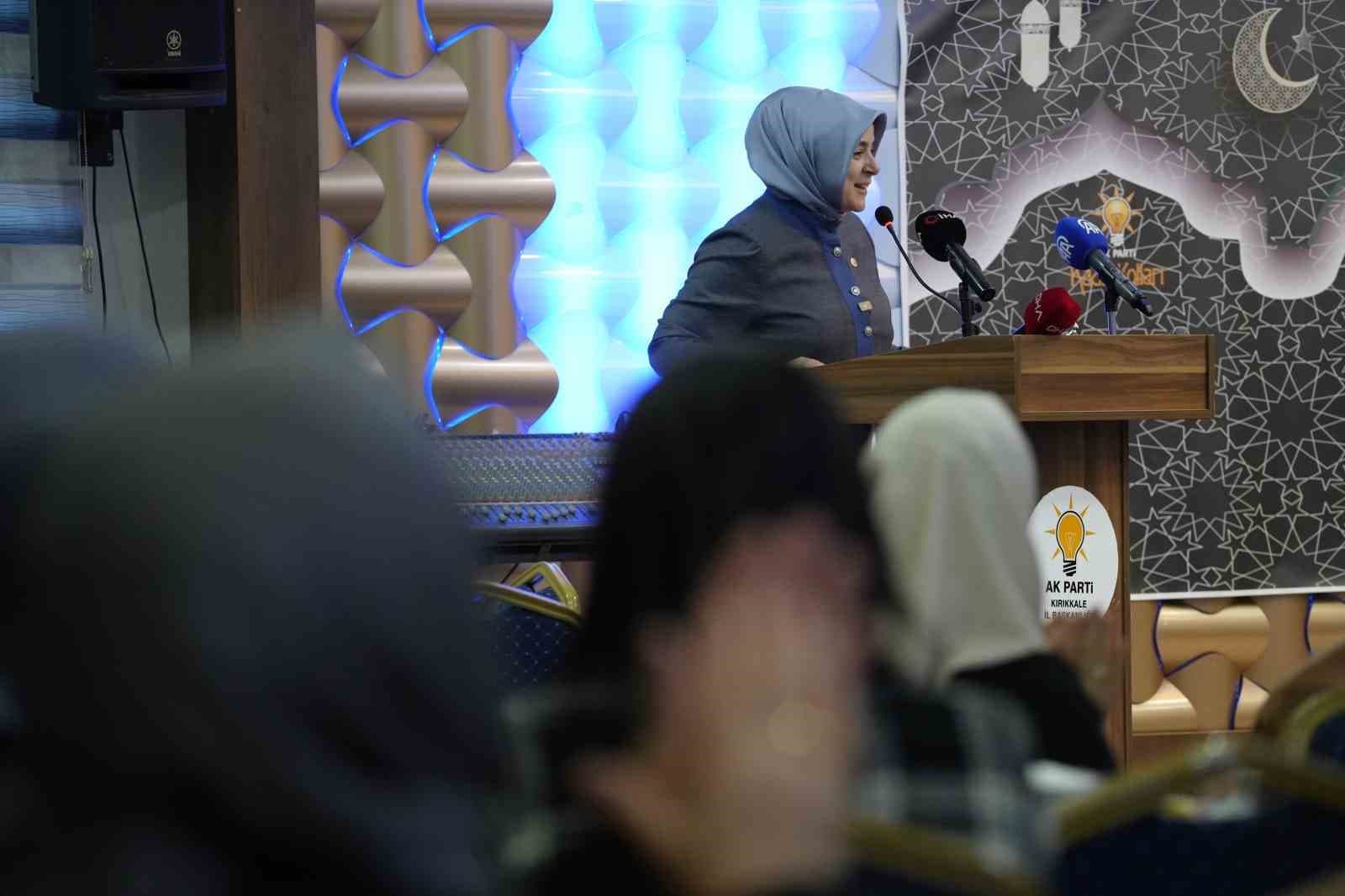 AK Parti Genel Merkez Kadın Kolları Başkanı Ercan: "Ateş çemberine rağmen hizmetlerimize devam ediyoruz"