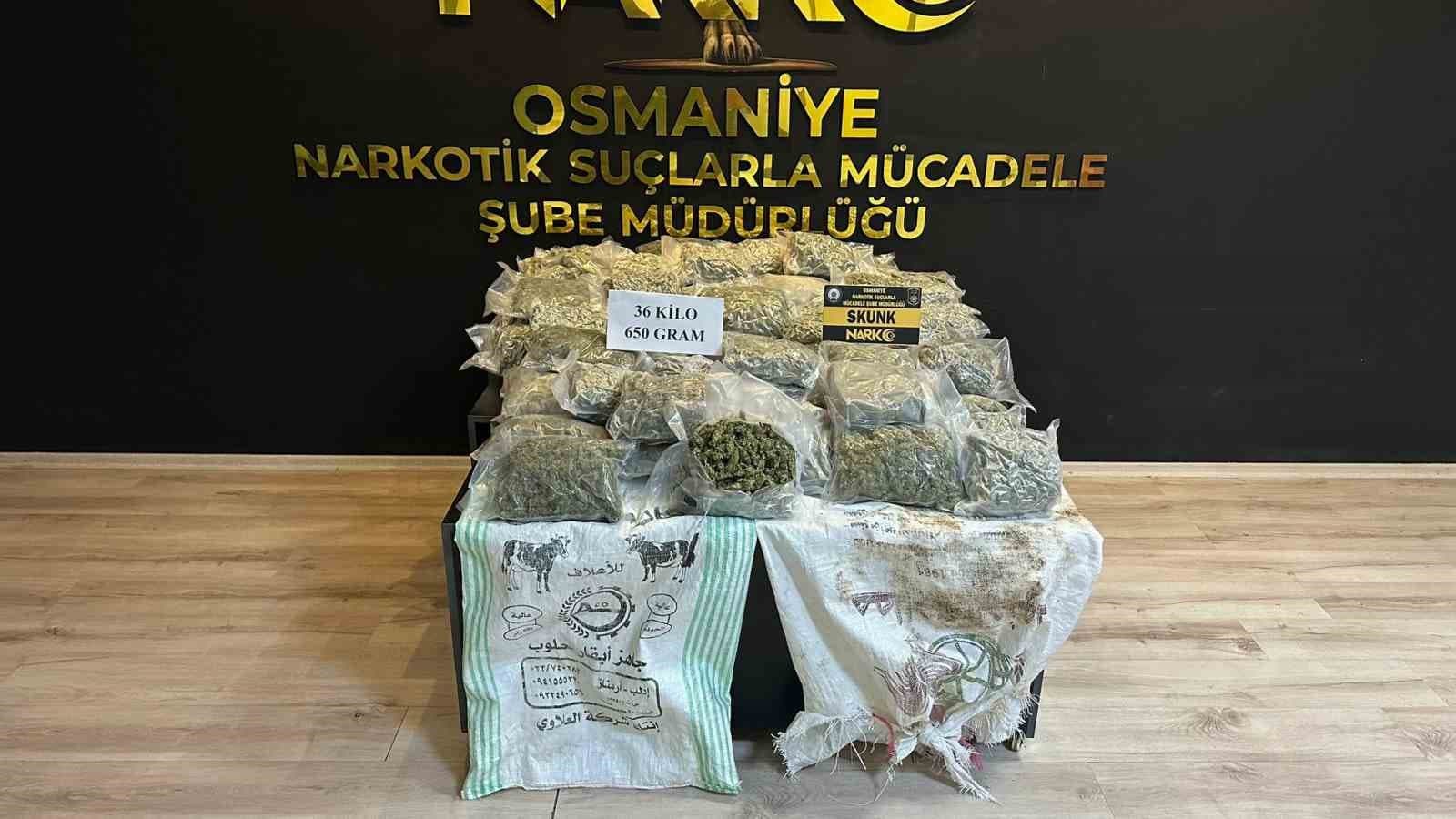 Osmaniye’de narkotik operasyonu: 23 kişi tutuklandı