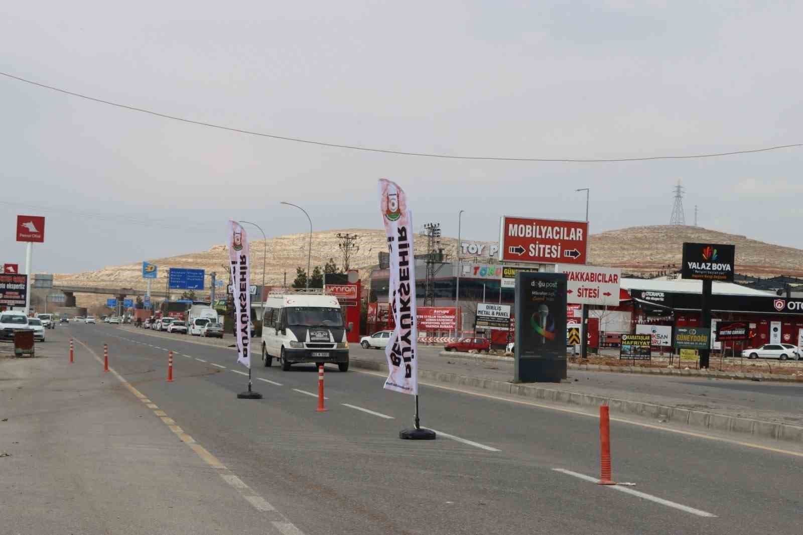 Evren Sanayi Sitesinde iki adet katlı köprülü kavşak inşaatı başladı