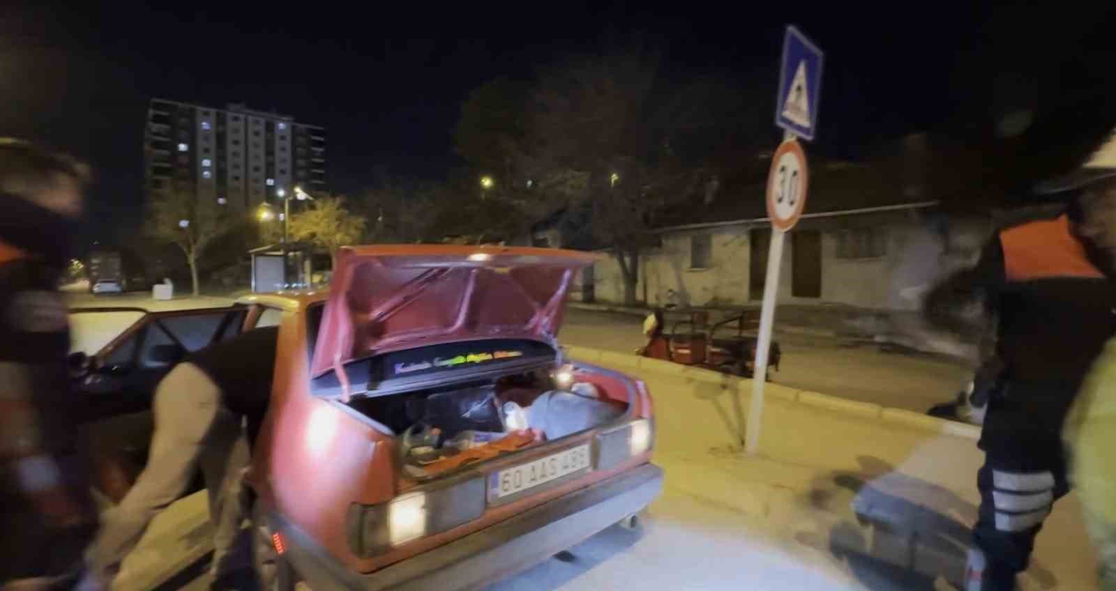 Çankırı’da araçta ses sistemi bulunduran sürücüye ceza yağdı