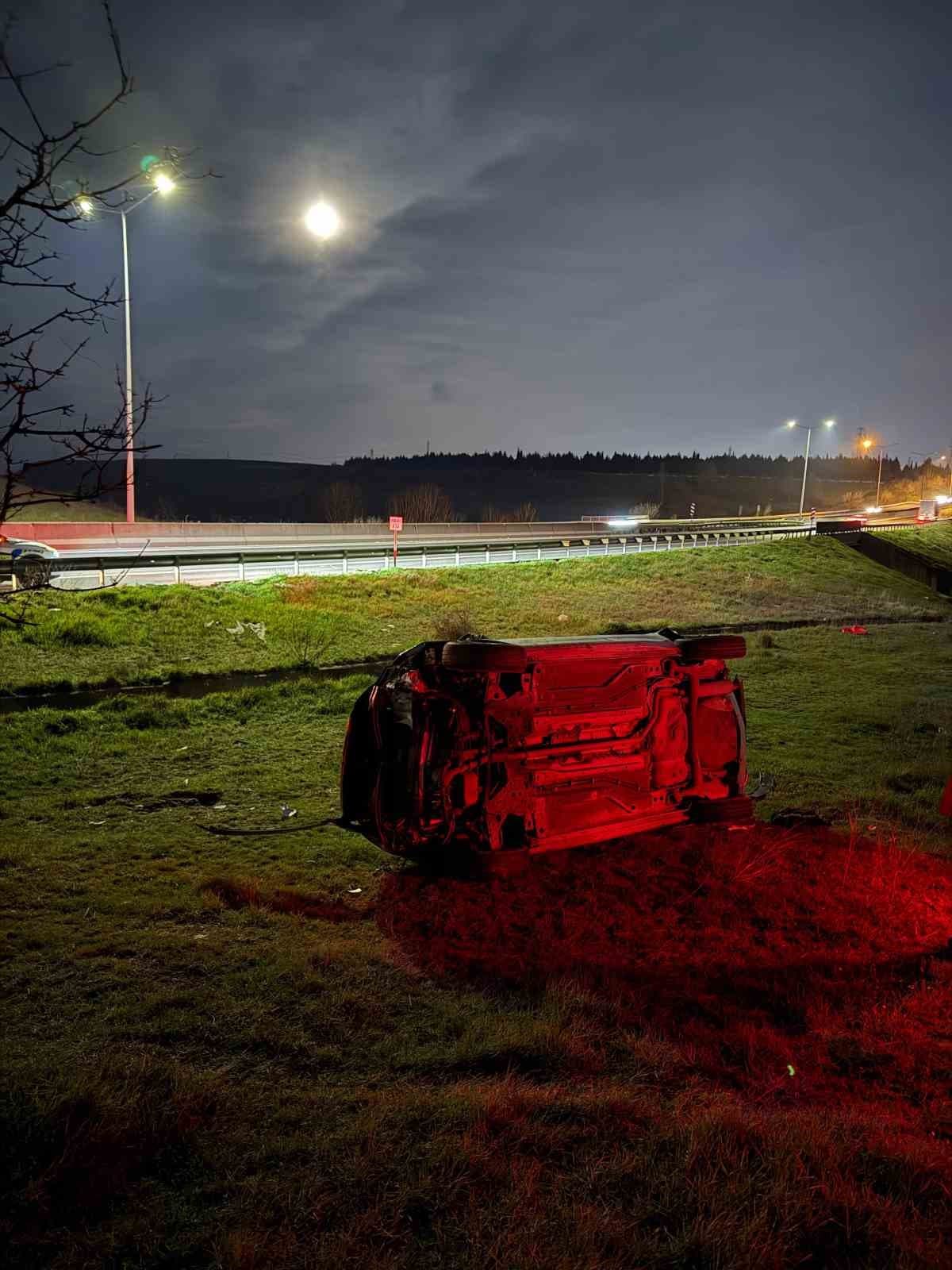 Şarampole uçtu, 5. kez alkollü çıkınca 390 bin lira ceza yedi