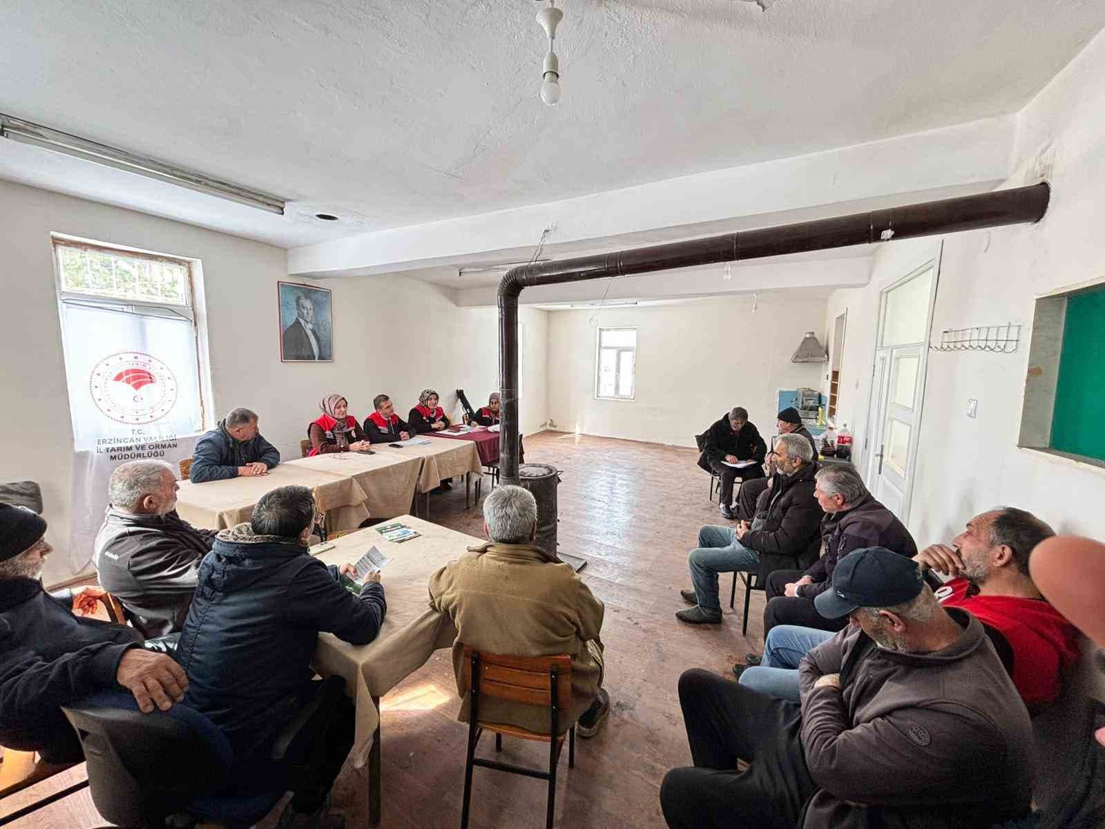 Erzincan’da üreticilerle sahada buluşma