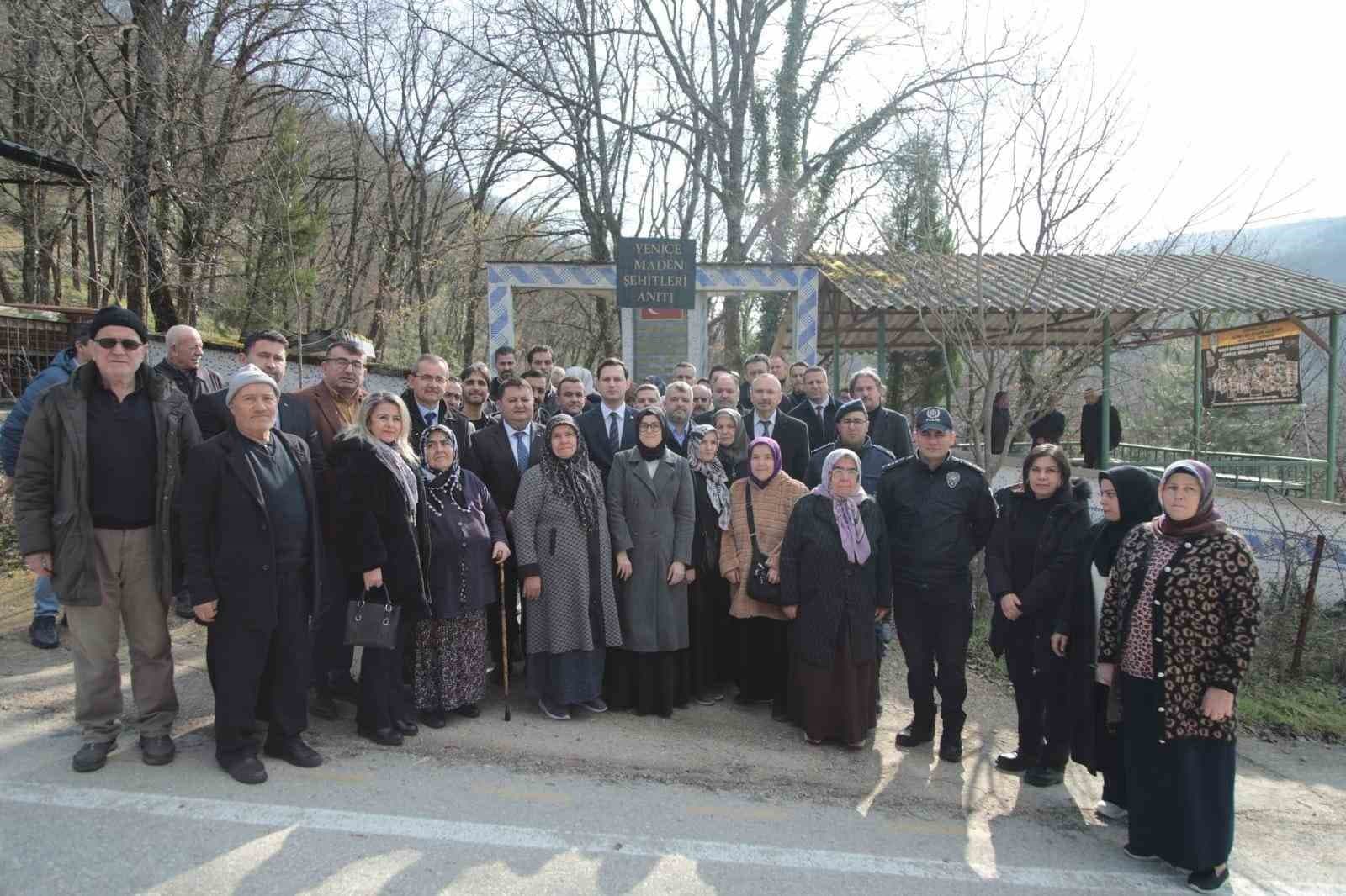 Maden şehitleri unutulmadı