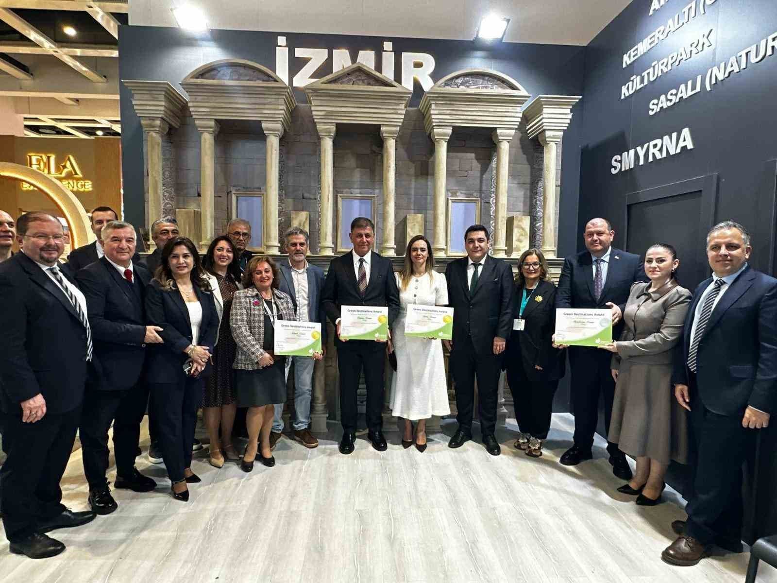 İzmir ITB Berlin’den 4 sertifika ve 1 ödülle döndü