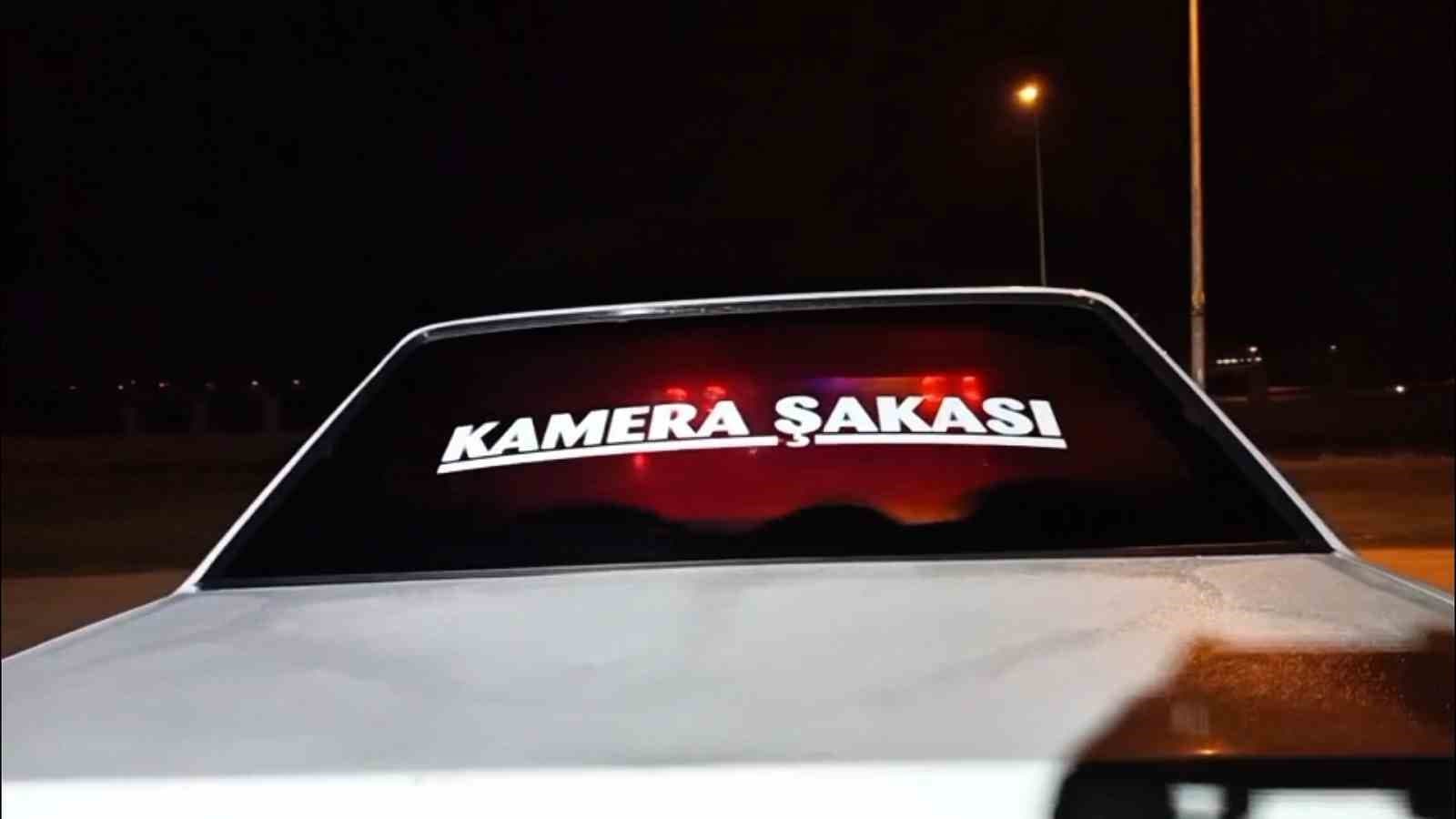 Çaycuma’da gece saatlerinde film gibi kovalamaca kamerada: 366 bin TL ceza kesildi