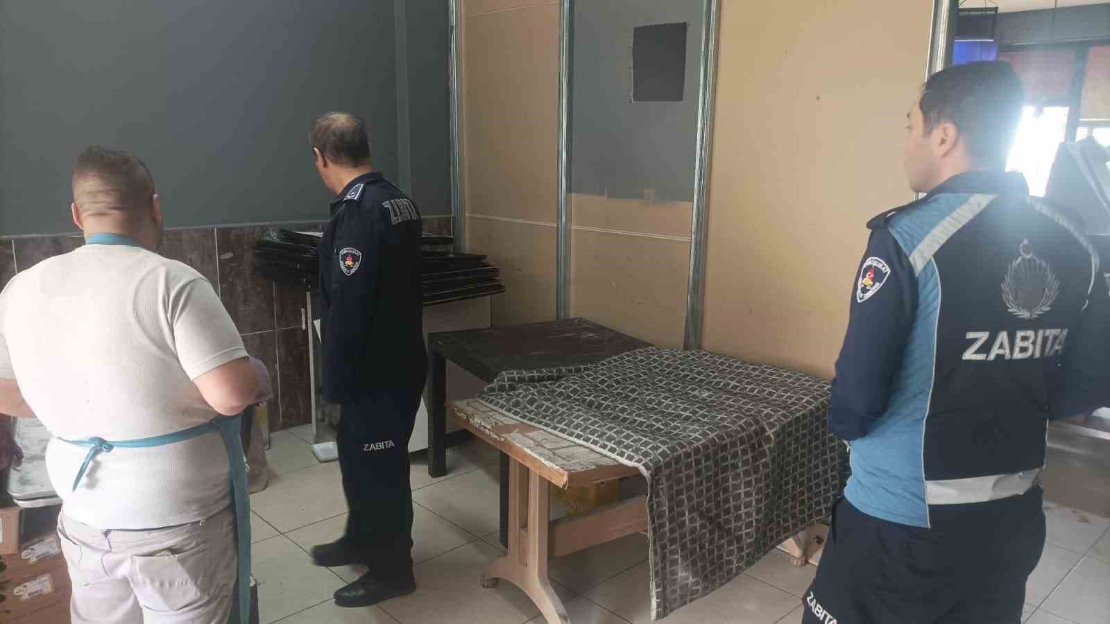 Onikişubat Belediyesi’nden kasap, market ve fırınlara denetim