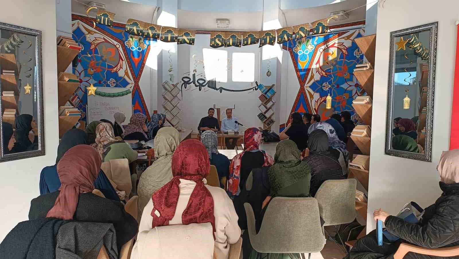 Afyonkarahisar’da ‘6 Kitap 6 Konu Tahlil Serisi’ programı