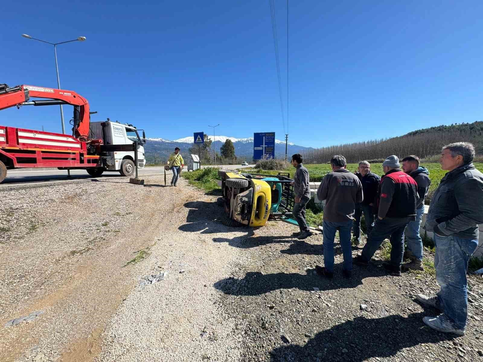 Seydikemer’de forklift kazasında ağır yaralanan işçi hayatını kaybetti
