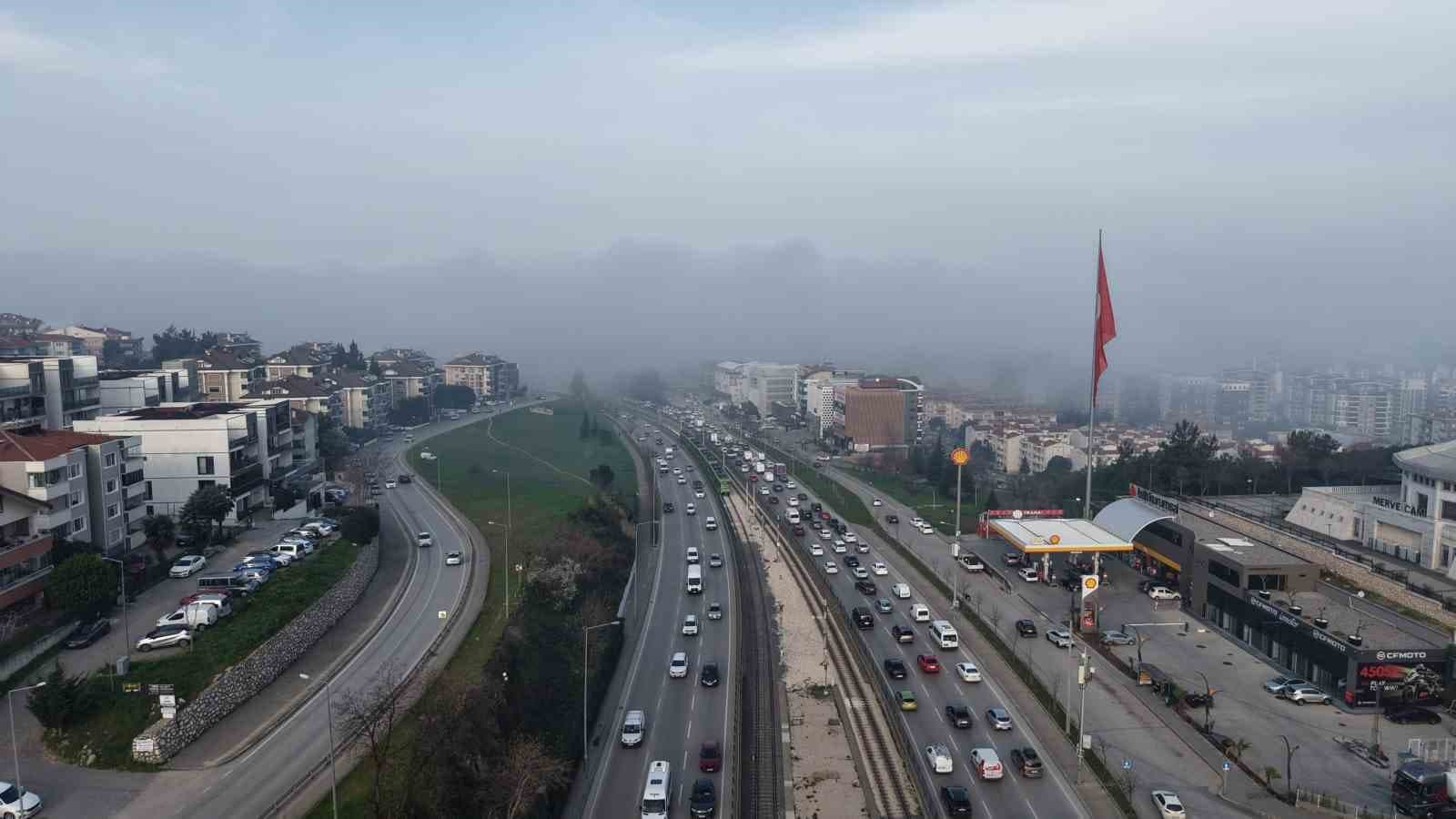 Sis Bursa’nın yarısını yuttu