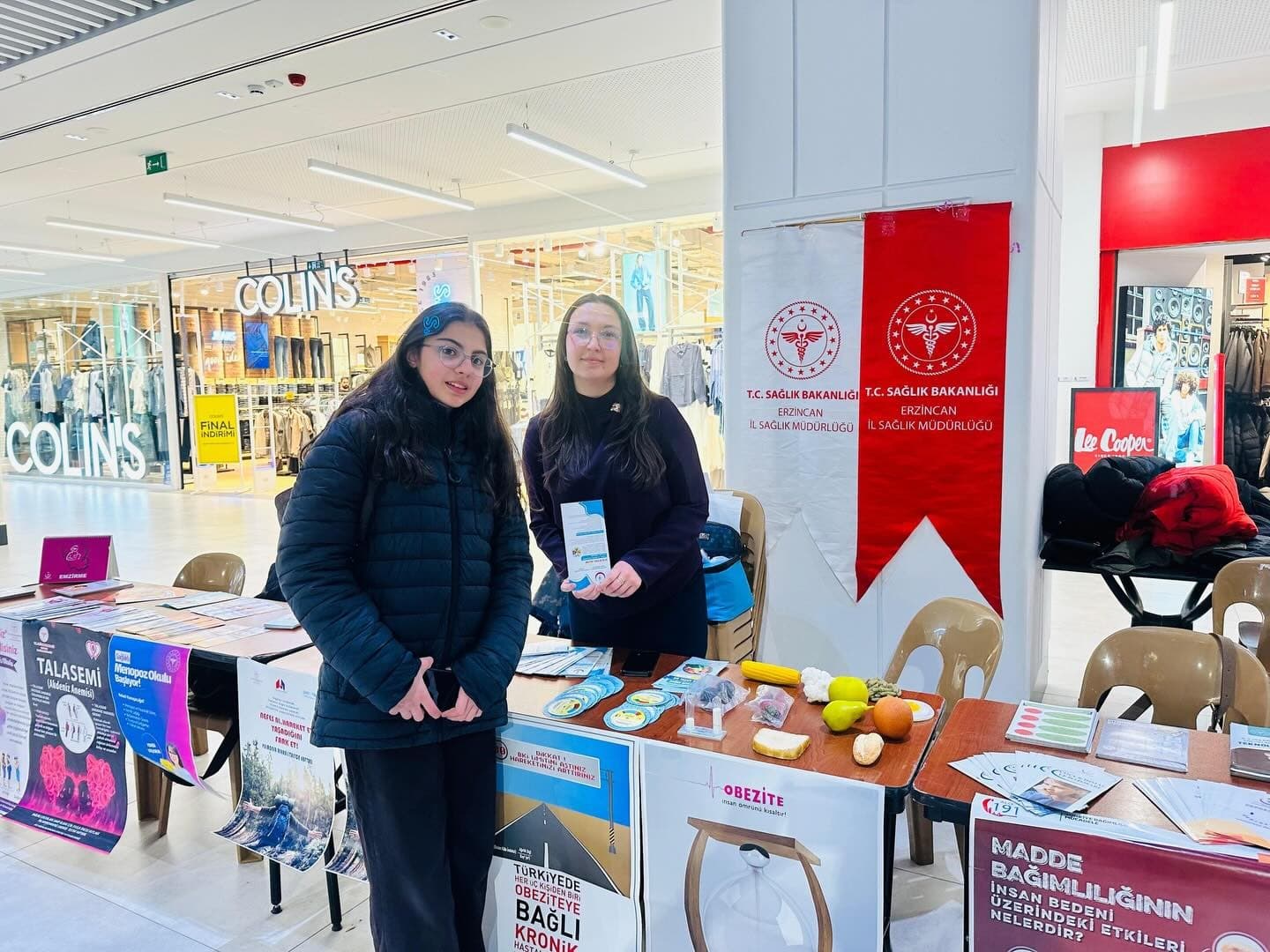 Erzincan’da vatandaşlara obezite konusunda bilgilendirme yapıldı