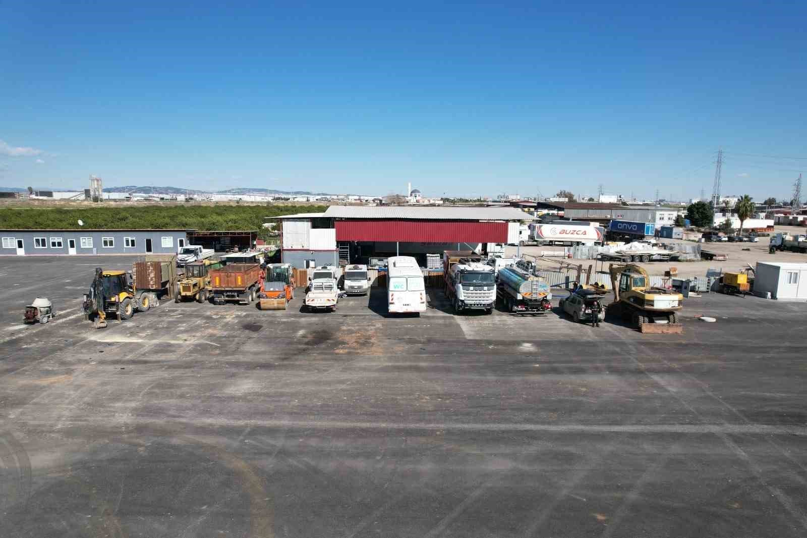 Akdeniz Belediyesi Fen İşleri Müdürlüğü yeni yerleşkesinde hizmete başladı