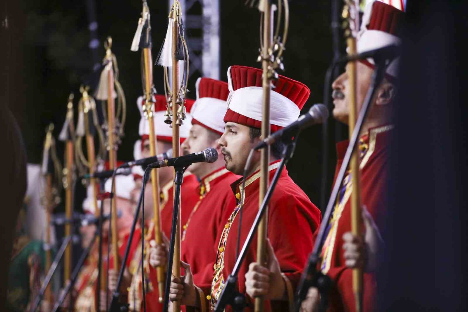 Ramazan şenlikleri Mehteran Birliği konseriyle renklendi