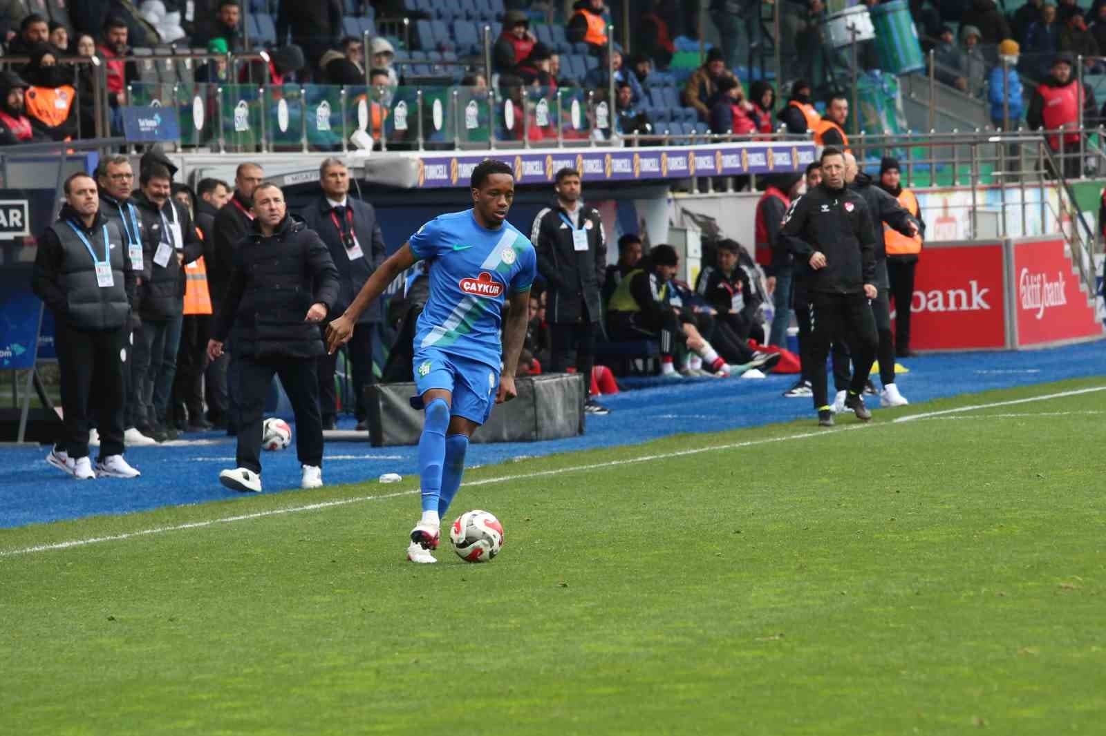 Trendyol Süper Lig: Çaykur Rizespor: 1 - Antalyaspor: 0 (Maç sonucu)