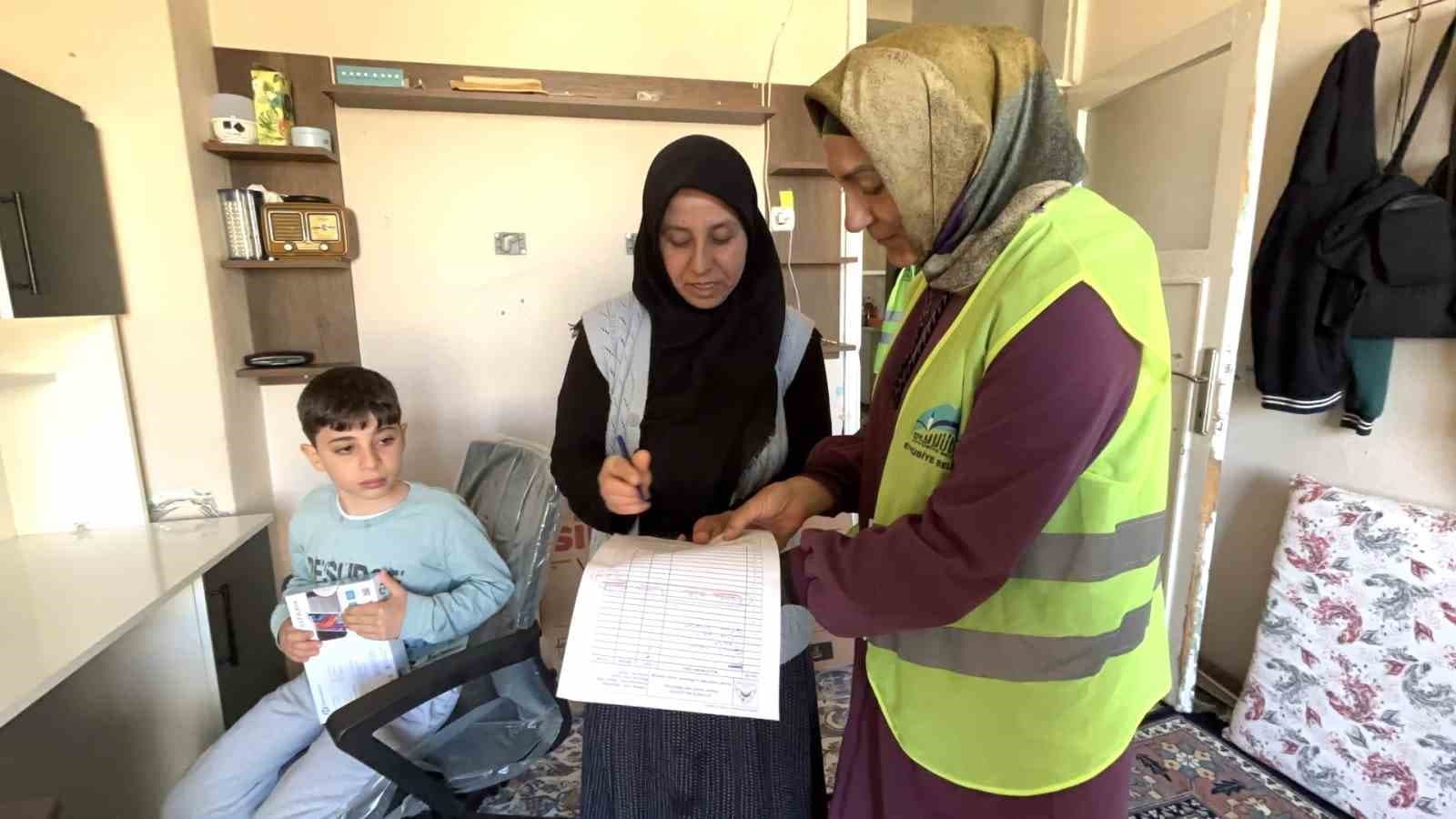 Eyyübiye’de yetimin yüzü güldü