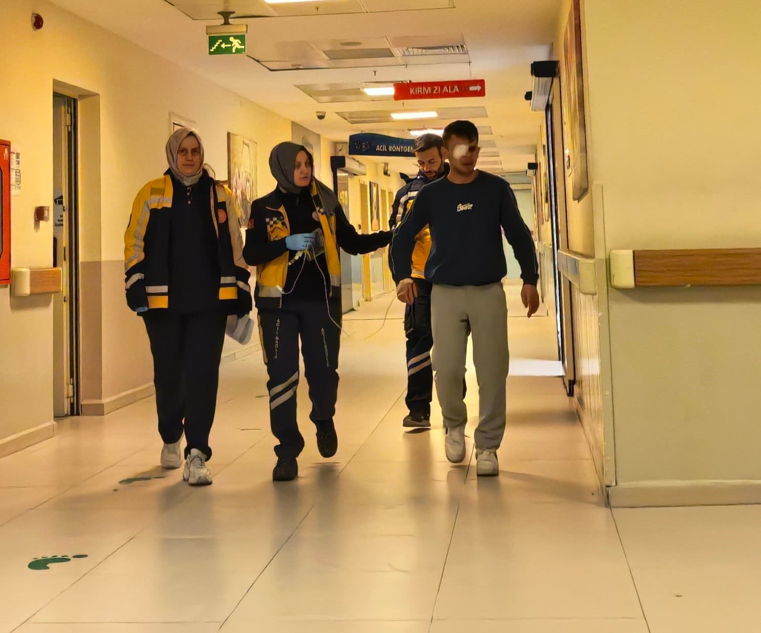 Bursa’da kesim makinesinden fırlayan parça işçinin gözüne saplandı