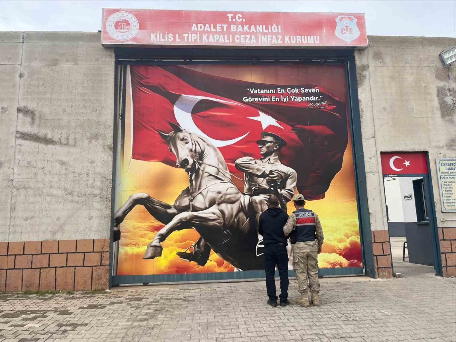 Kilis’te 4 yıl hapis cezası bulunan şahıs yakalandı