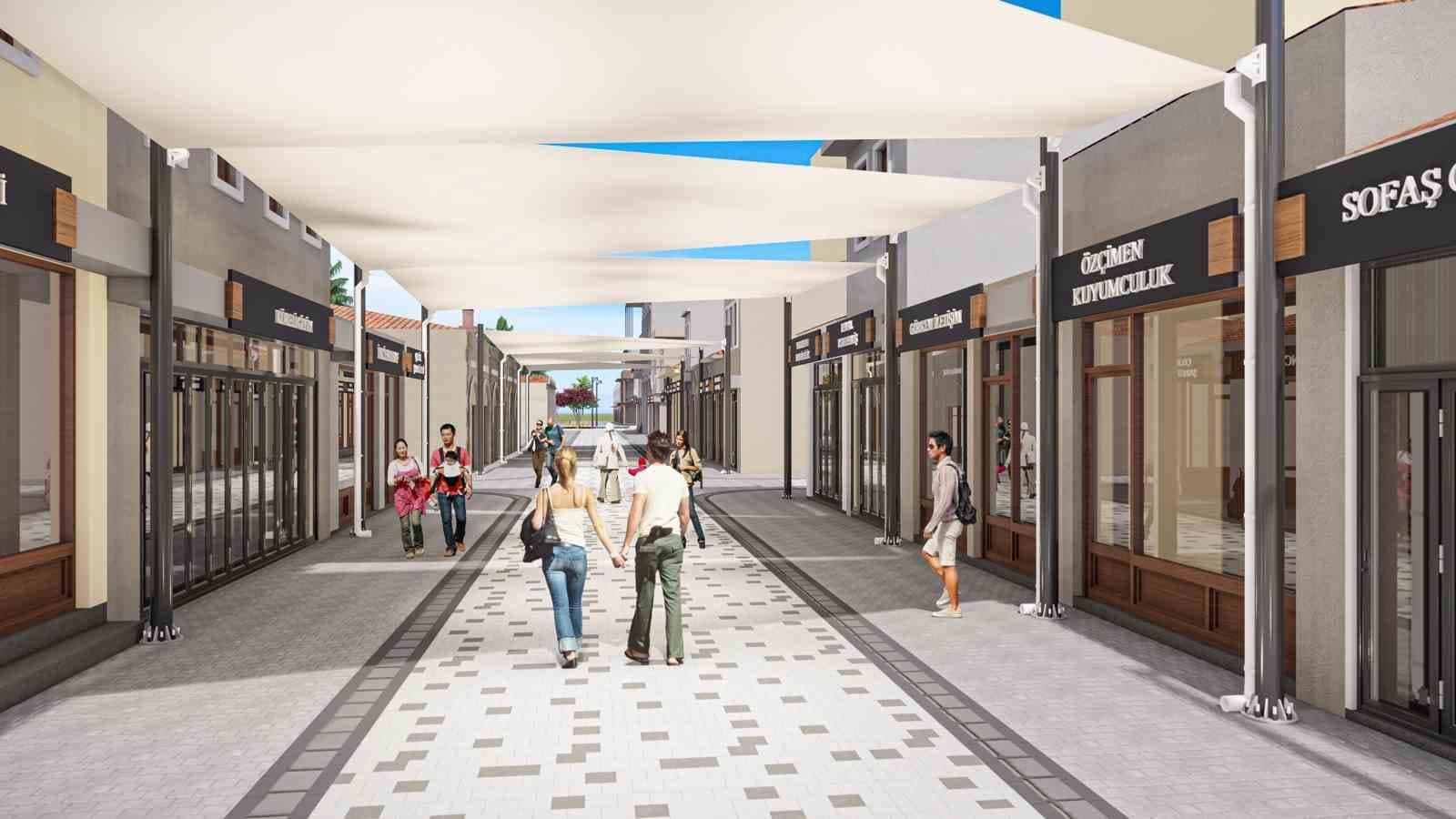 Uşak Belediyesi Mende Pazarı Çevresi ve Çavuşçeşme yenileme projesini başlatıyor