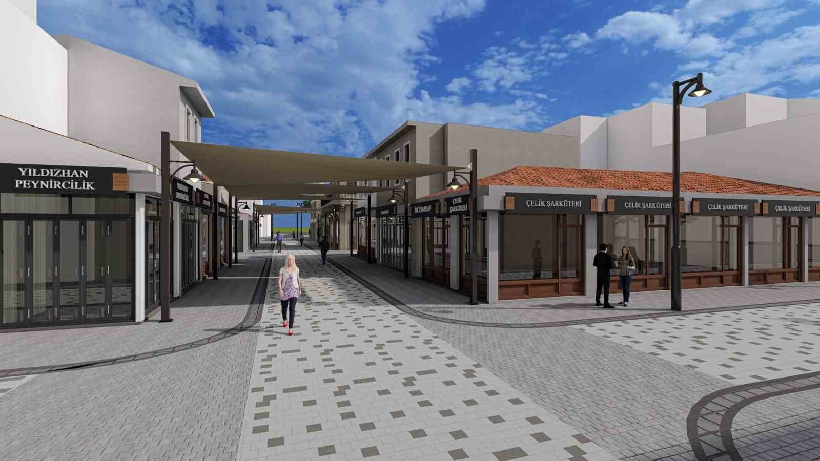 Uşak Belediyesi Mende Pazarı Çevresi ve Çavuşçeşme yenileme projesini başlatıyor