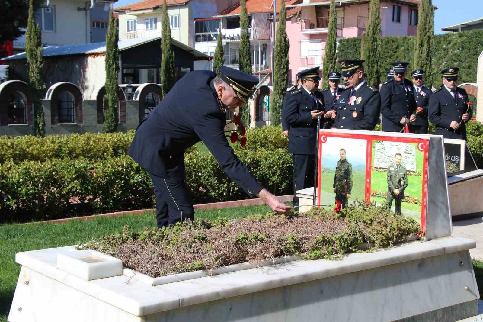 Uşaklı şehitler, Polis Haftası’nda unutulmadı