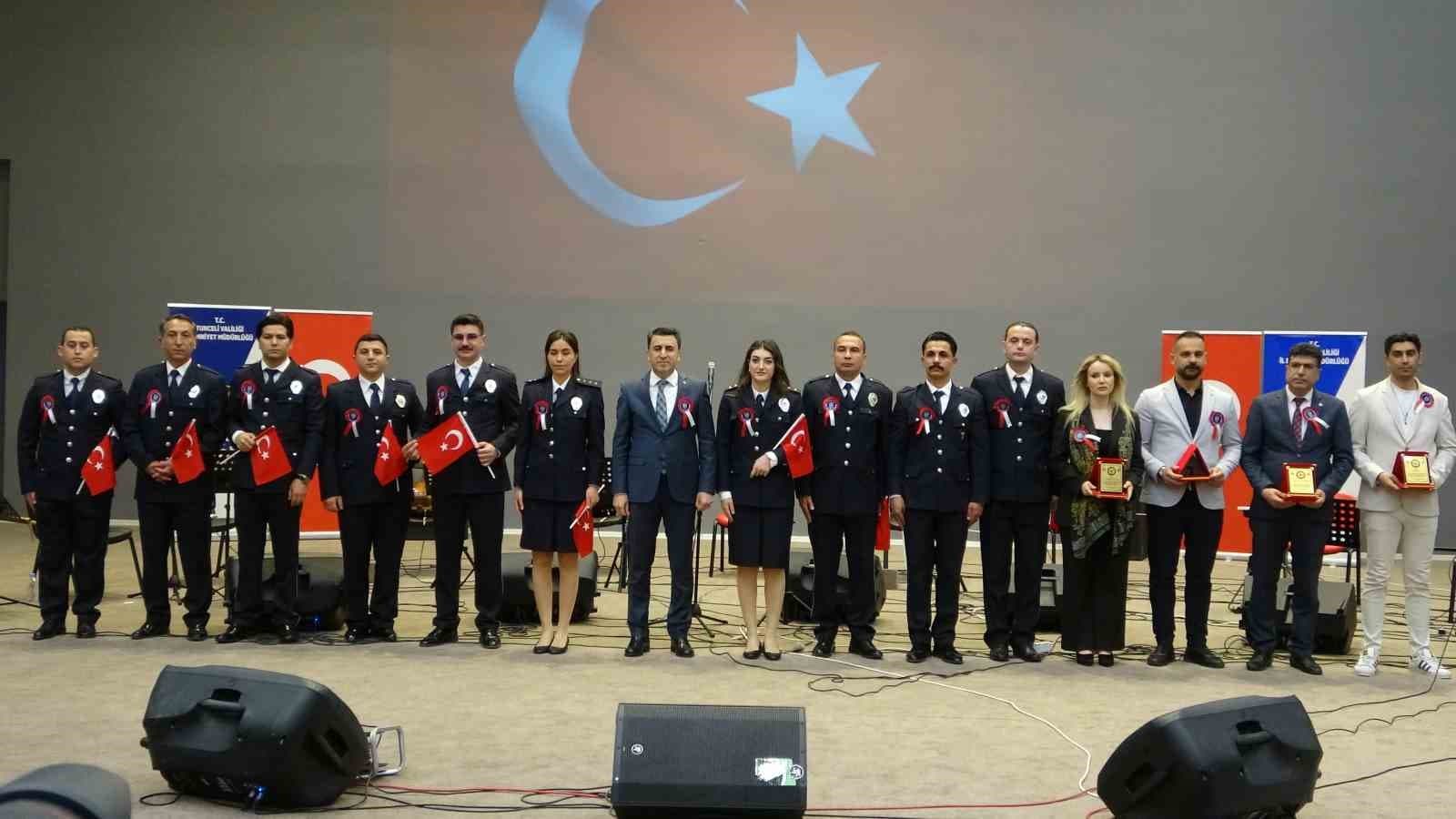 Tunceli’de 10 Nisan Polis Haftası törenle kutlandı