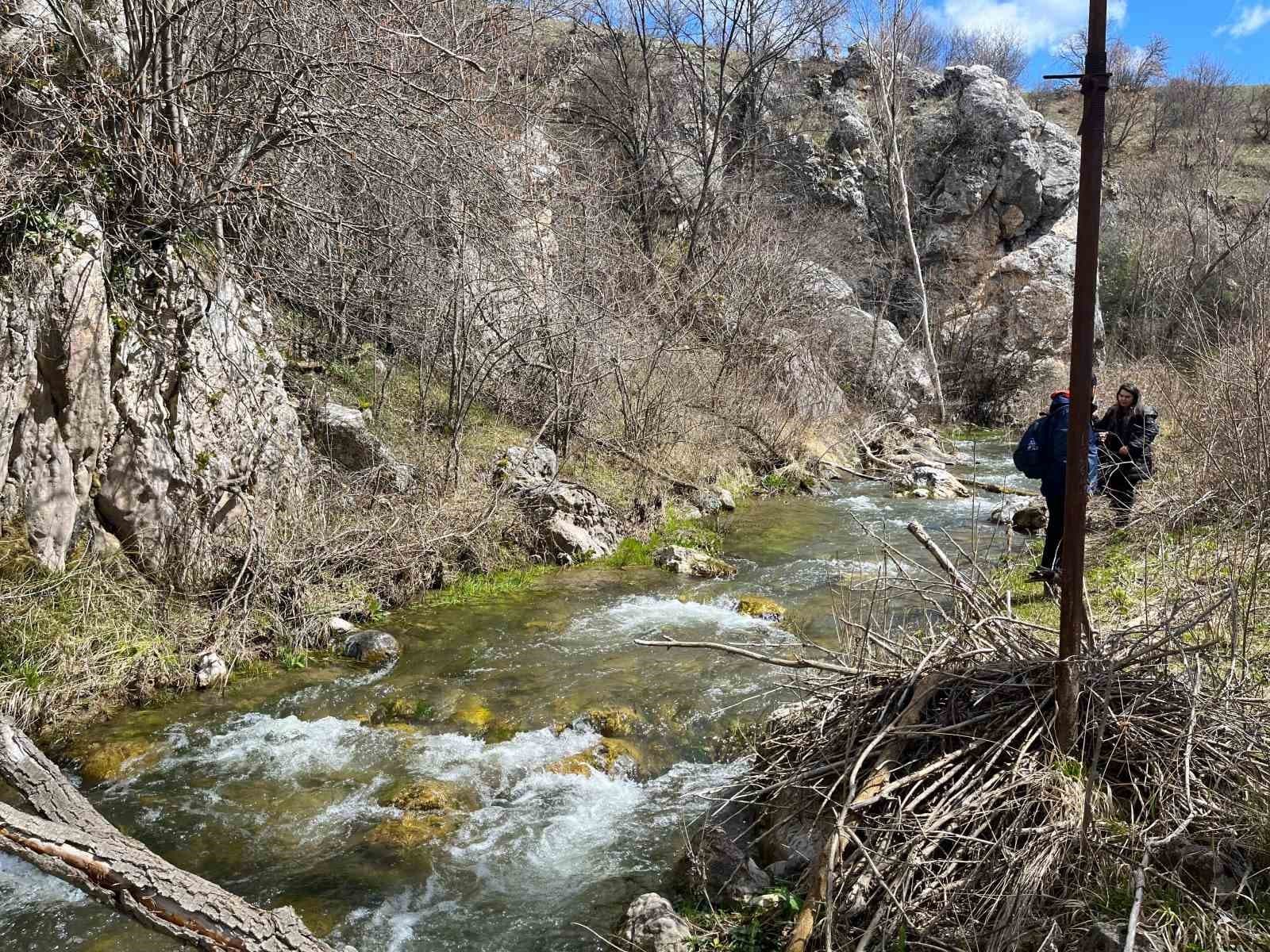 Çorum’da mest eden ilkbahar manzaraları