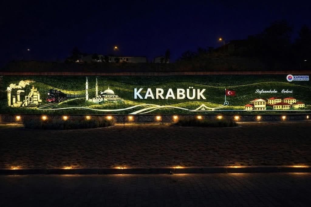 Şehir girişlerine estetik görünüm kazandırılıyor