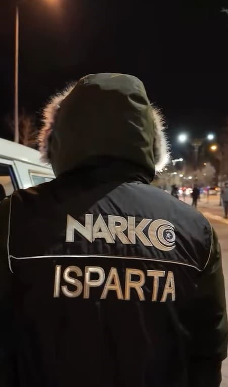 Isparta’da 1 haftalık narkotik operasyonlarında 4 şüpheli tutuklandı