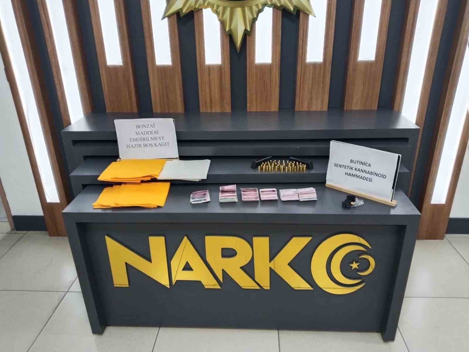 Uşak’ta uyuşturucu operasyonu: 3 tutuklama