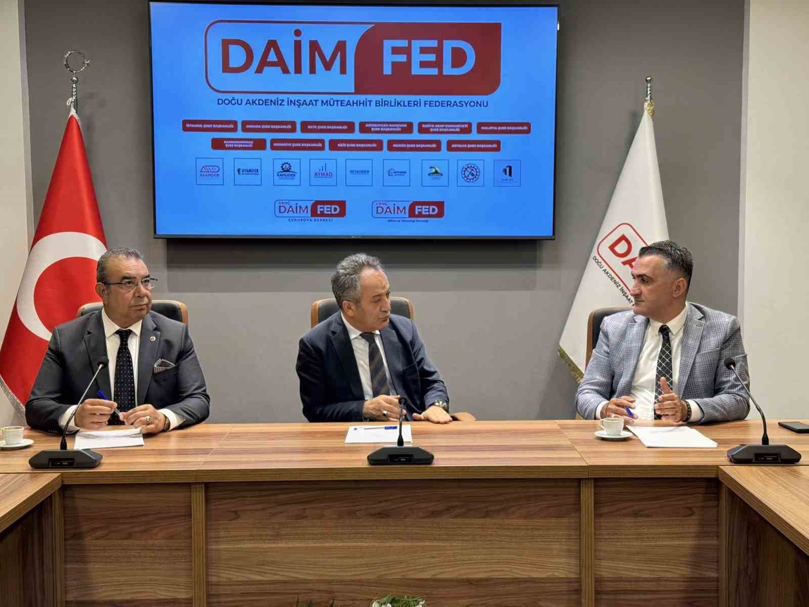 DAİMFED’den 46. bölge için önemli istişare