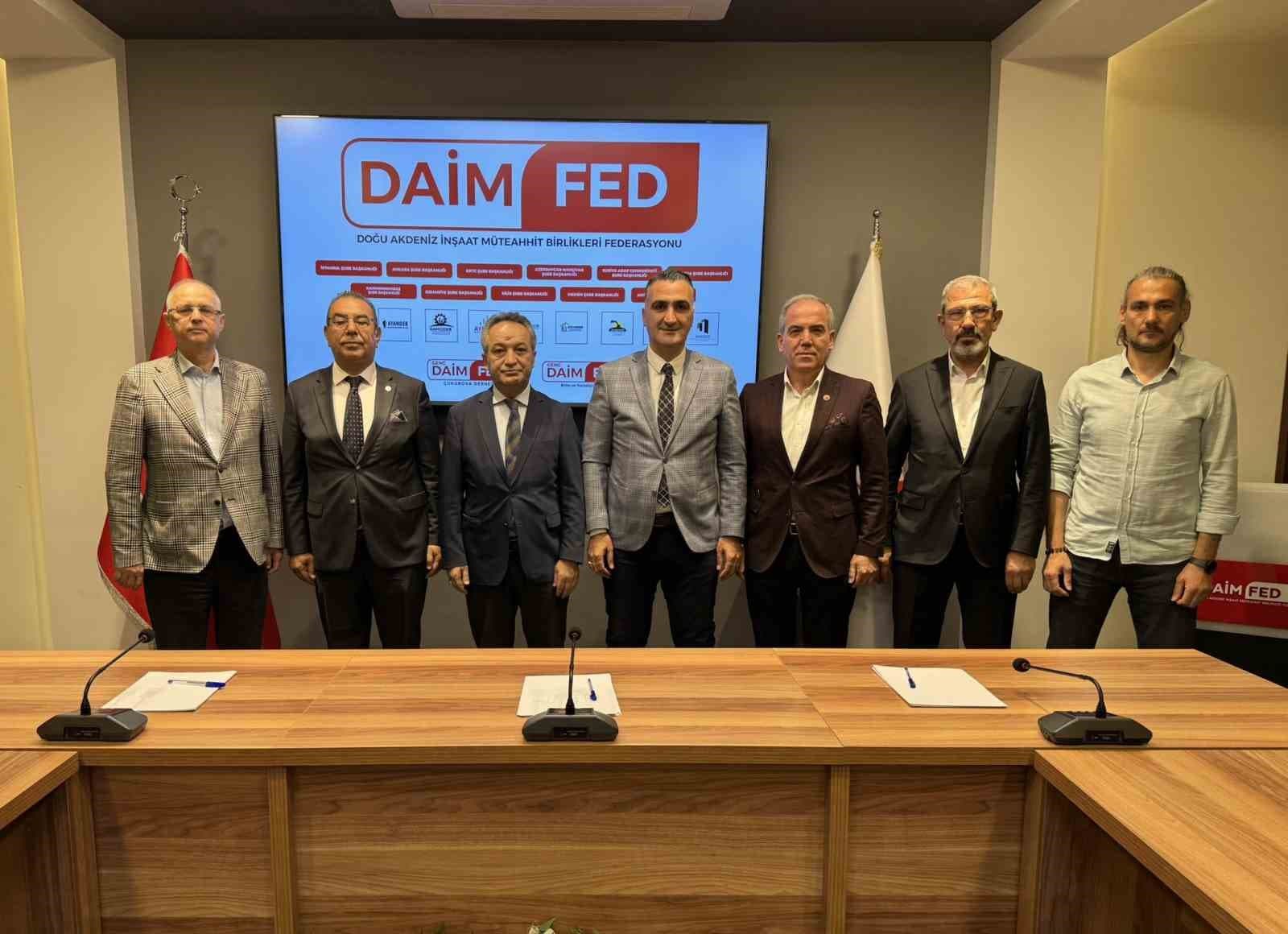 DAİMFED’den 46. bölge için önemli istişare