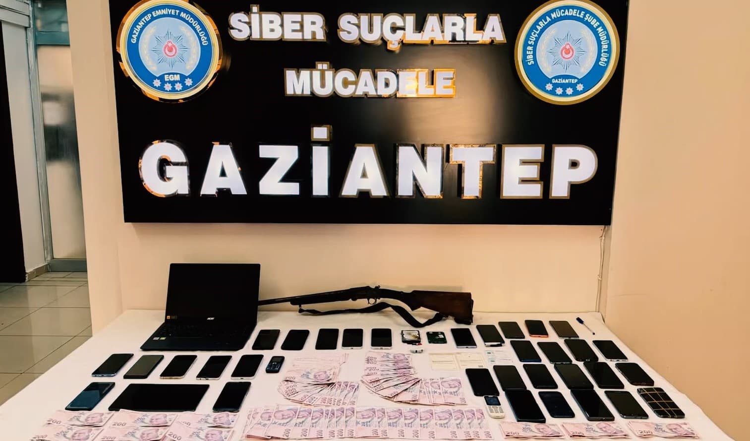 Gaziantep merkezli 14 ildeki dolandırıcılık operasyonunda gözaltı sayısı 58’e yükseldi
