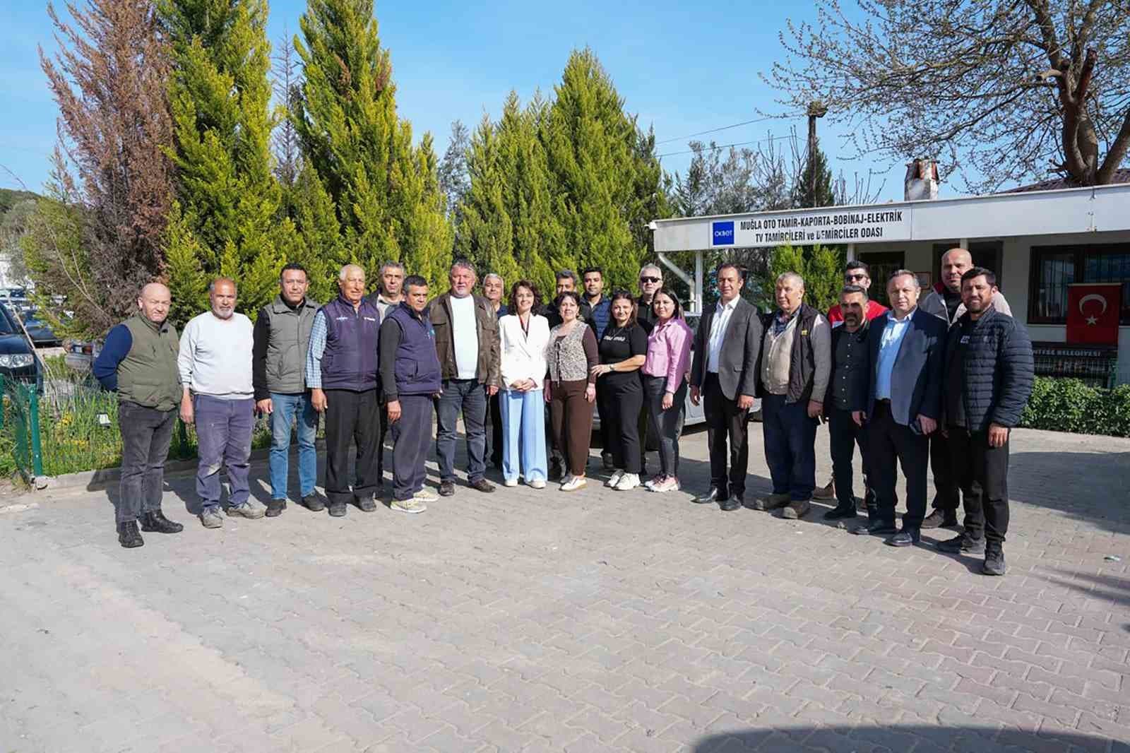 Başkan Köksal Aras Sanayi esnafıyla bir araya geldi