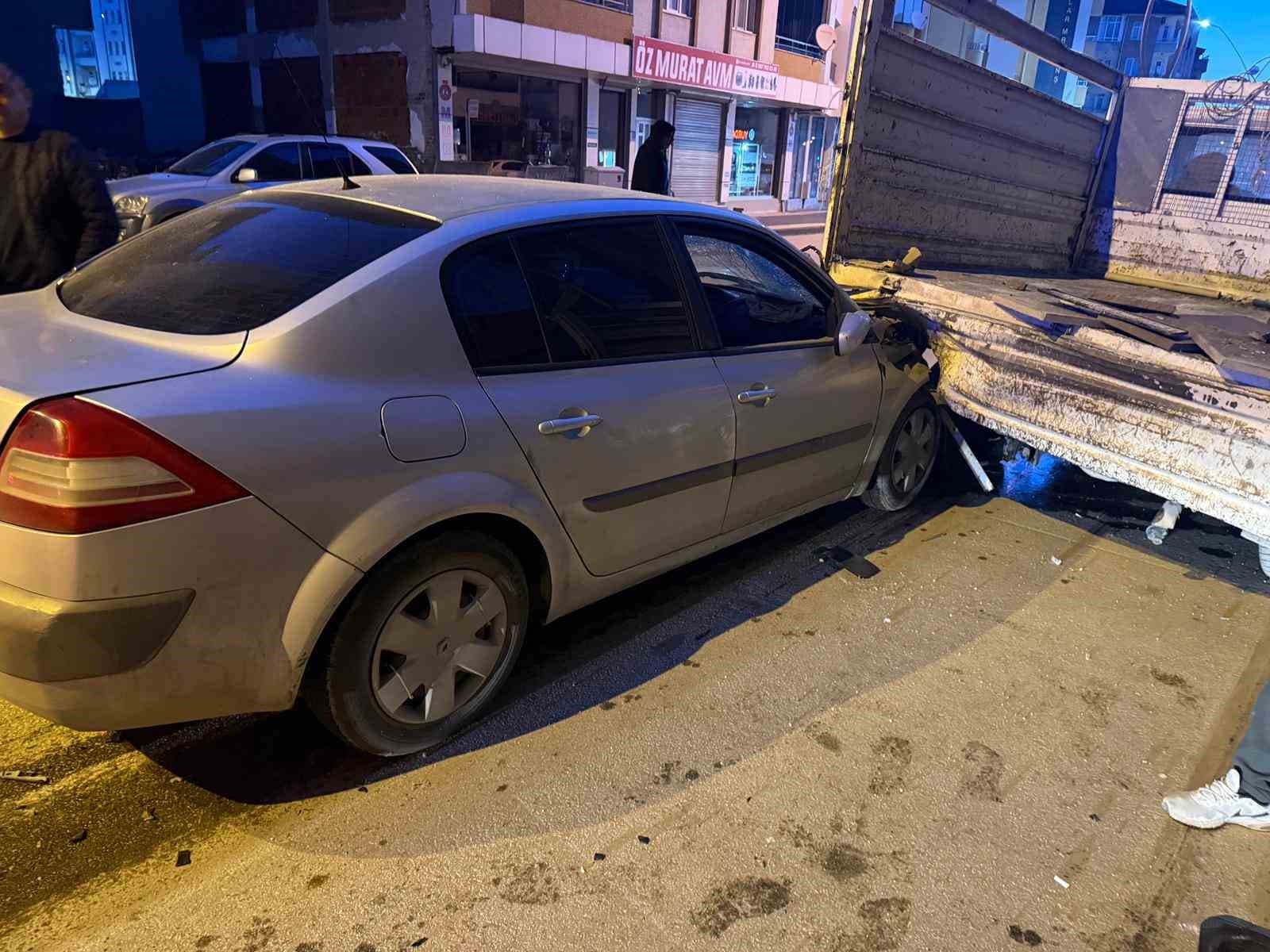 Elazığ’da trafik kazası: 1 yaralı