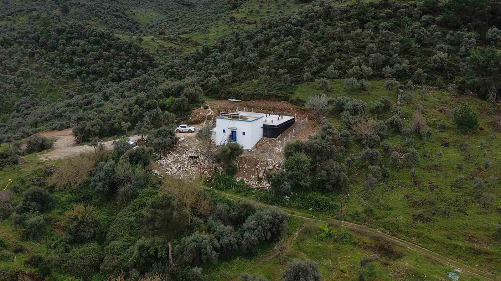 Milas Bafa Mahallesi’ndeki içme suyu deposu yenilendi