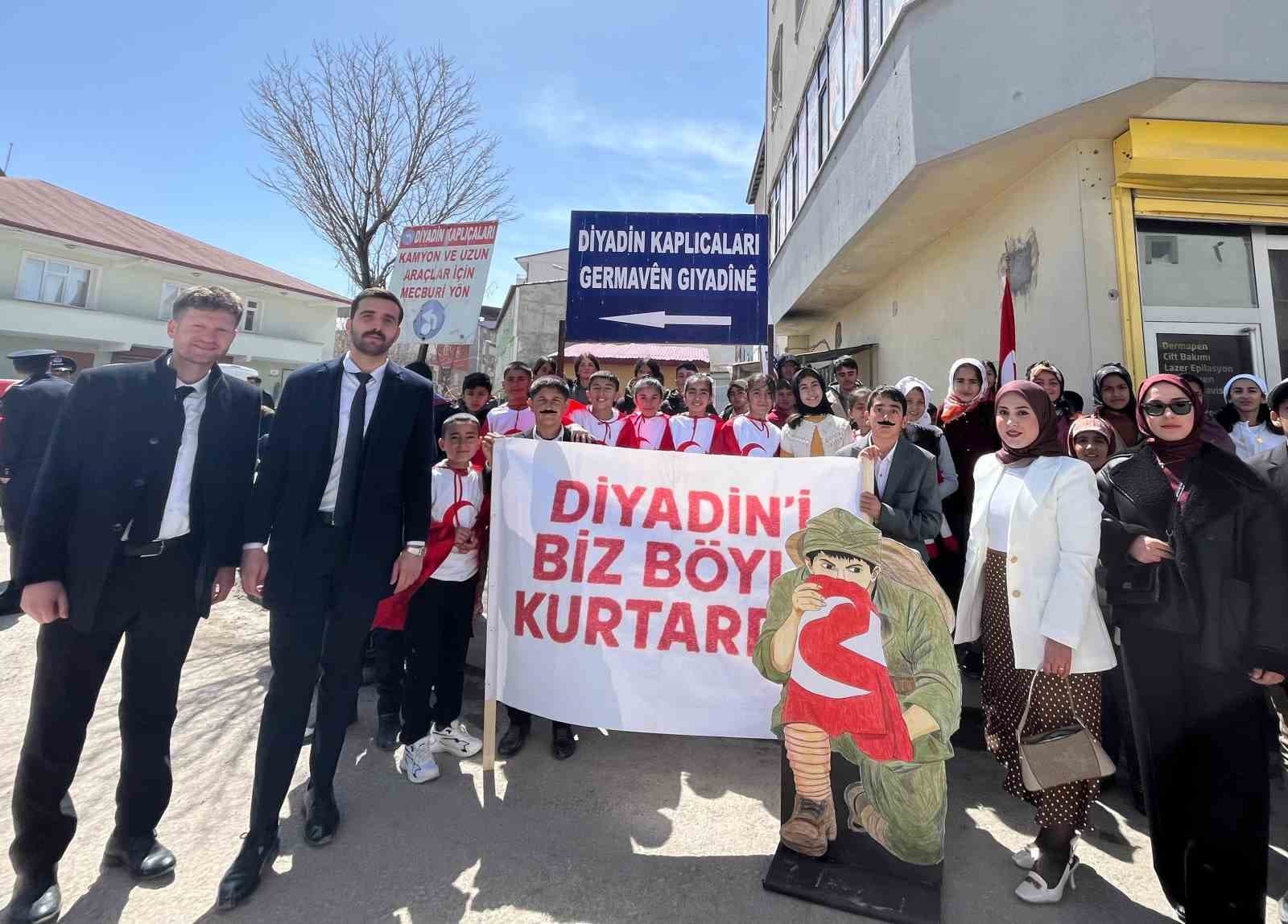 Diyadin’in kurtuluşunun 108. yılı coşkuyla kutlandı