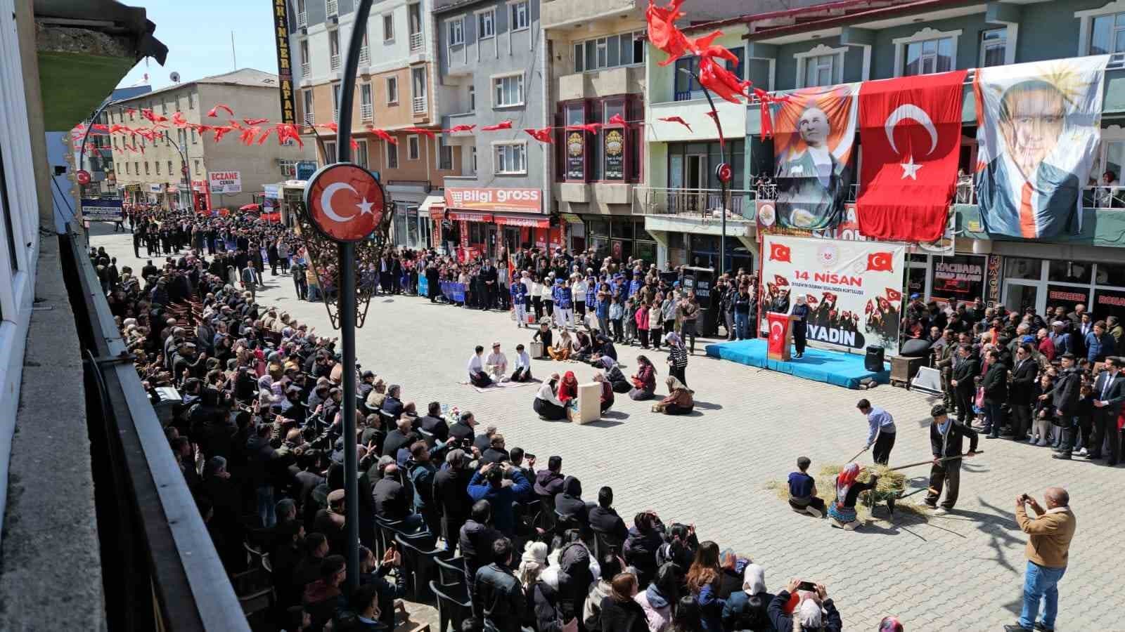 Diyadin’in kurtuluşunun 108. yılı coşkuyla kutlandı