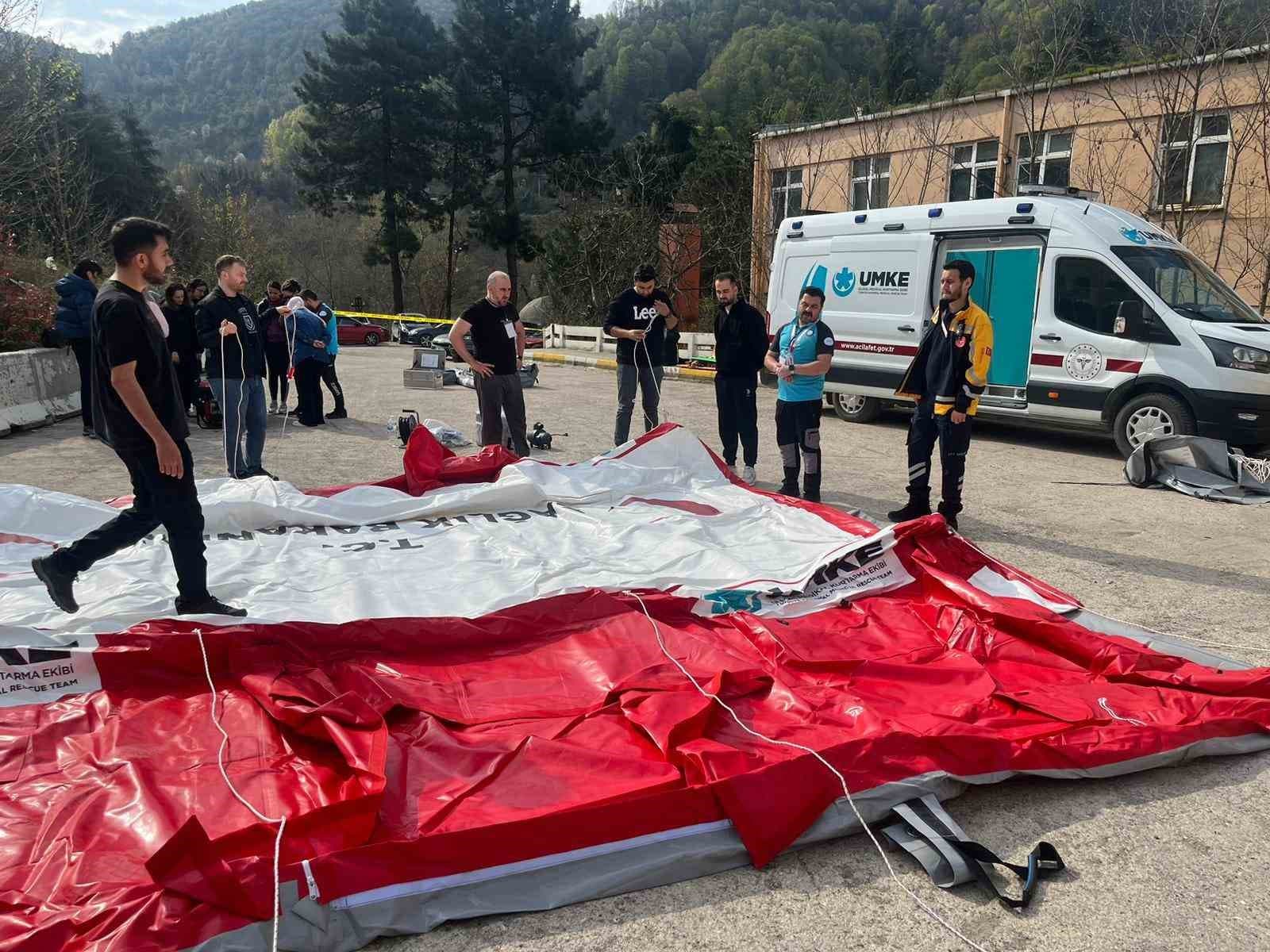 Zonguldak’ta yeni UMKE gönüllüleri yetiştirildi