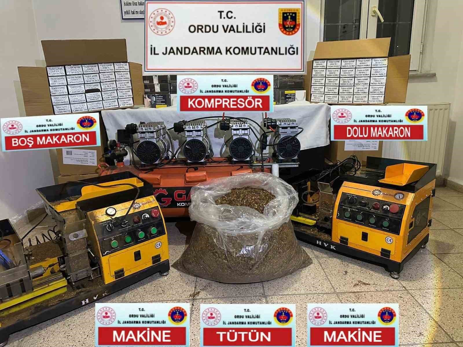 Ordu’da jandarma aranan 40 şüpheliyi yakaladı