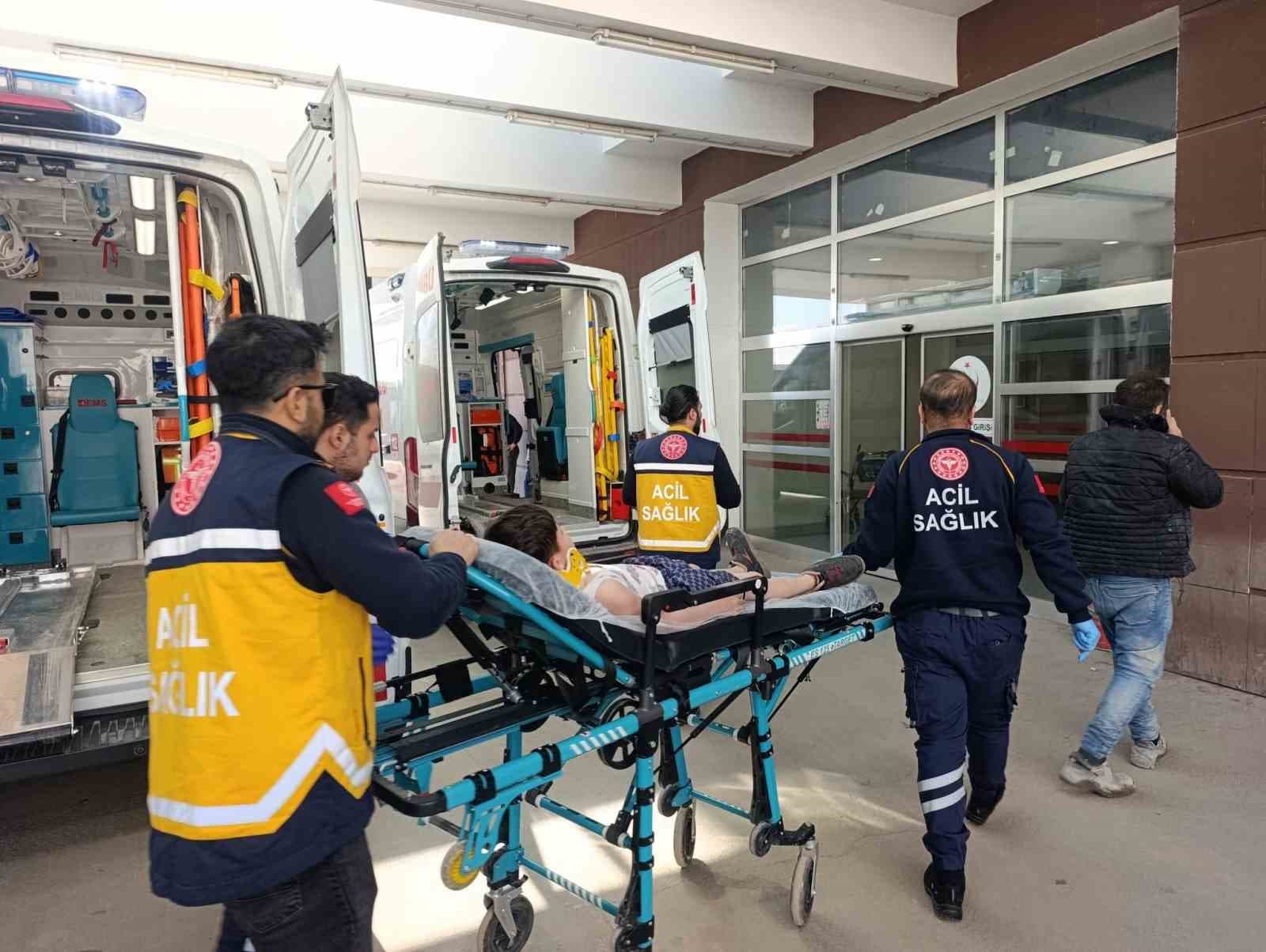 Motosikletin çarptığı bisikletli çocuk yaralandı