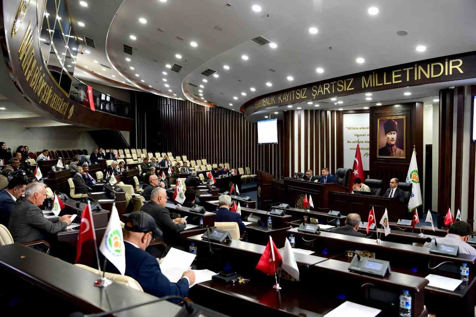 Büyükşehir Belediyesi Nisan ayı meclis toplantıları sona erdi