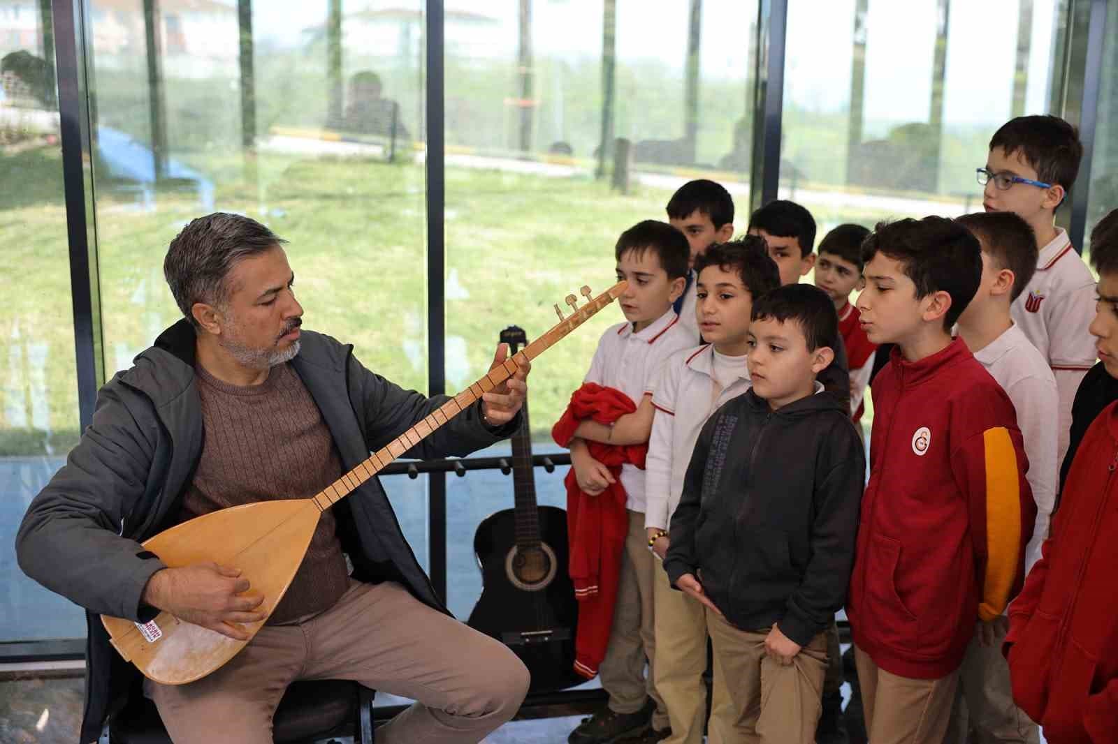 Ayçiçek Bisiklet Vadisi’nde minikler öğrenciler ağırlandı