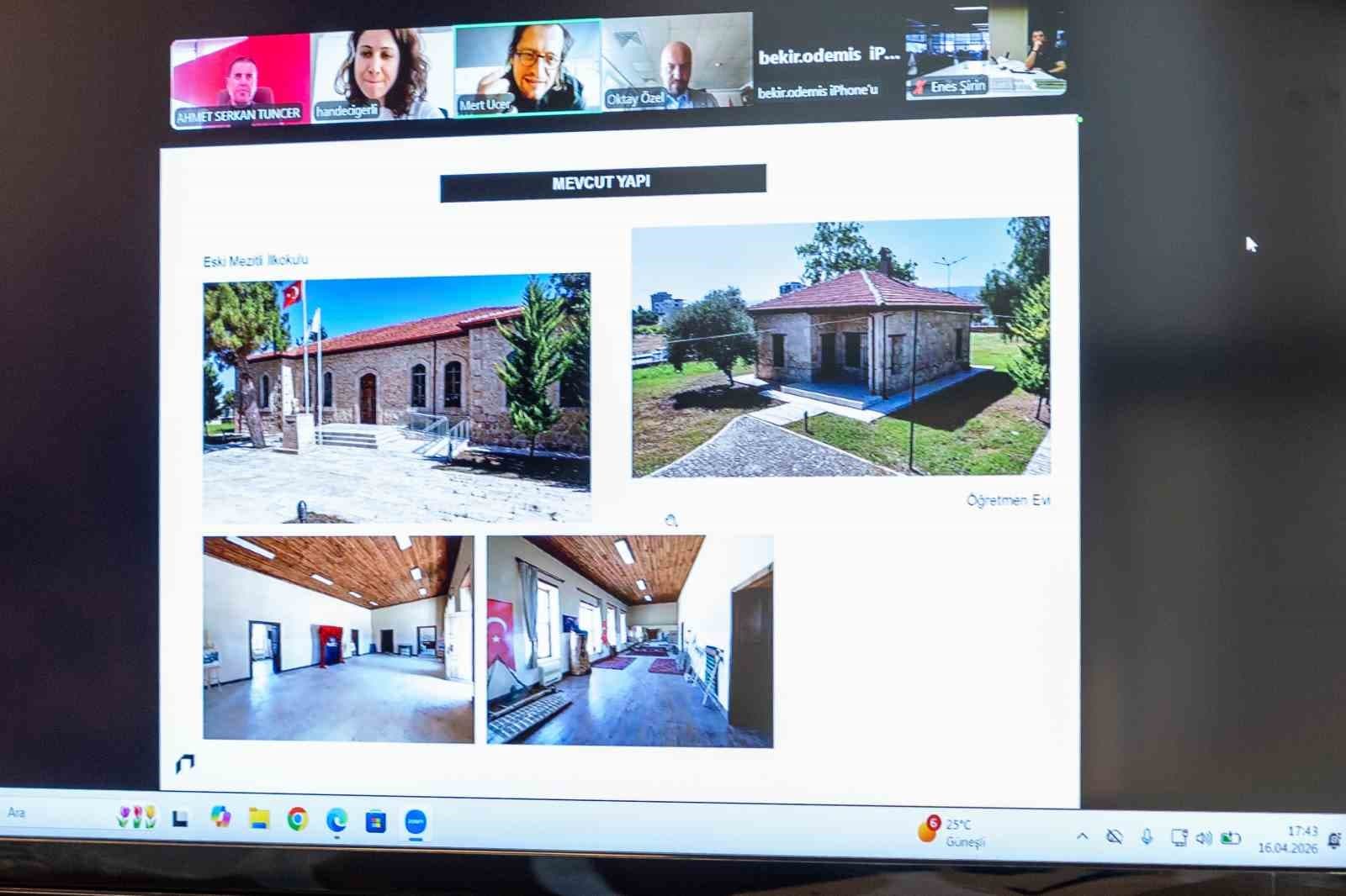 Mezitli’de Taş Mektep Kent Müzesi açılışa hazırlanıyor
