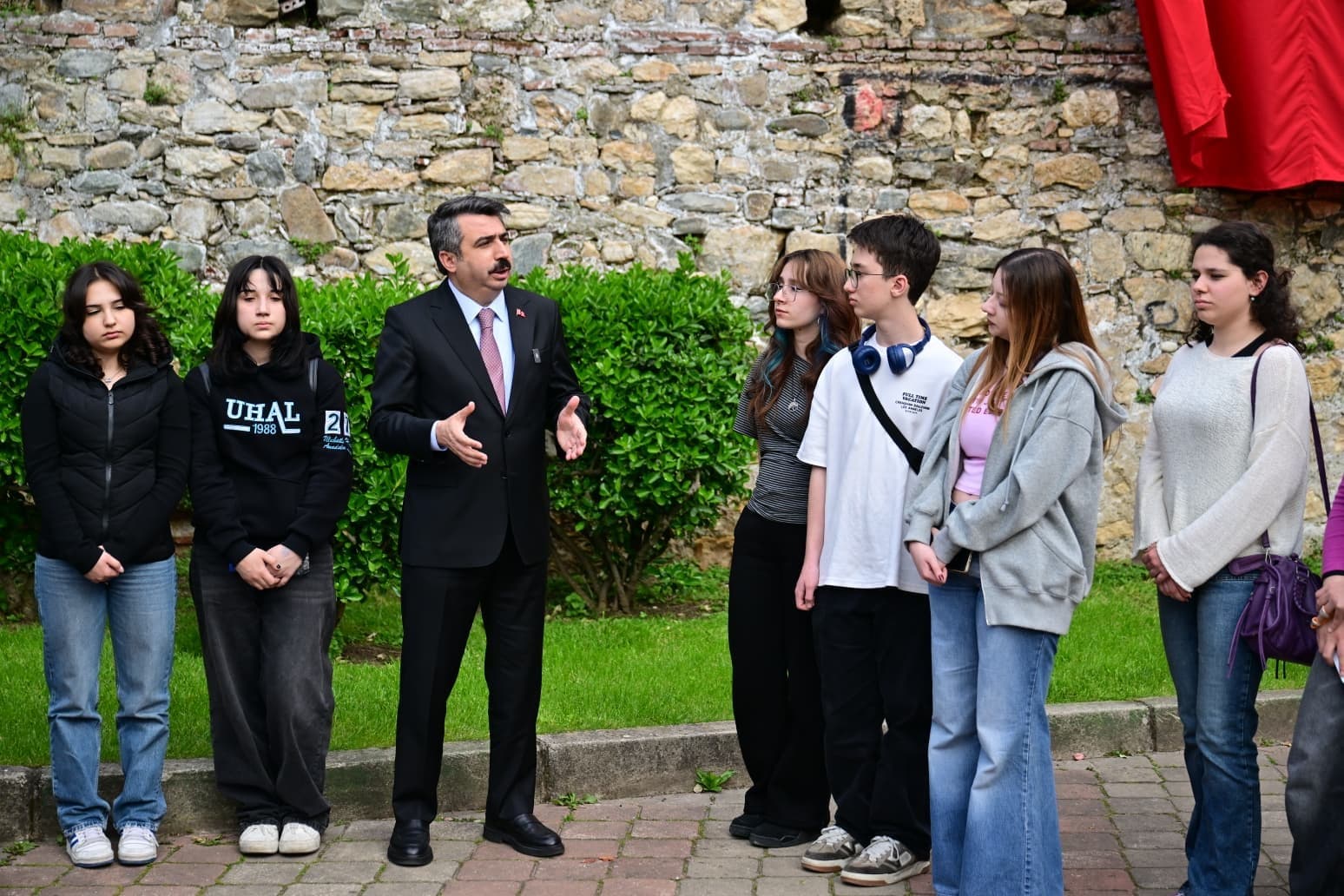 Başkan Yılmaz gençlere fethi anlattı