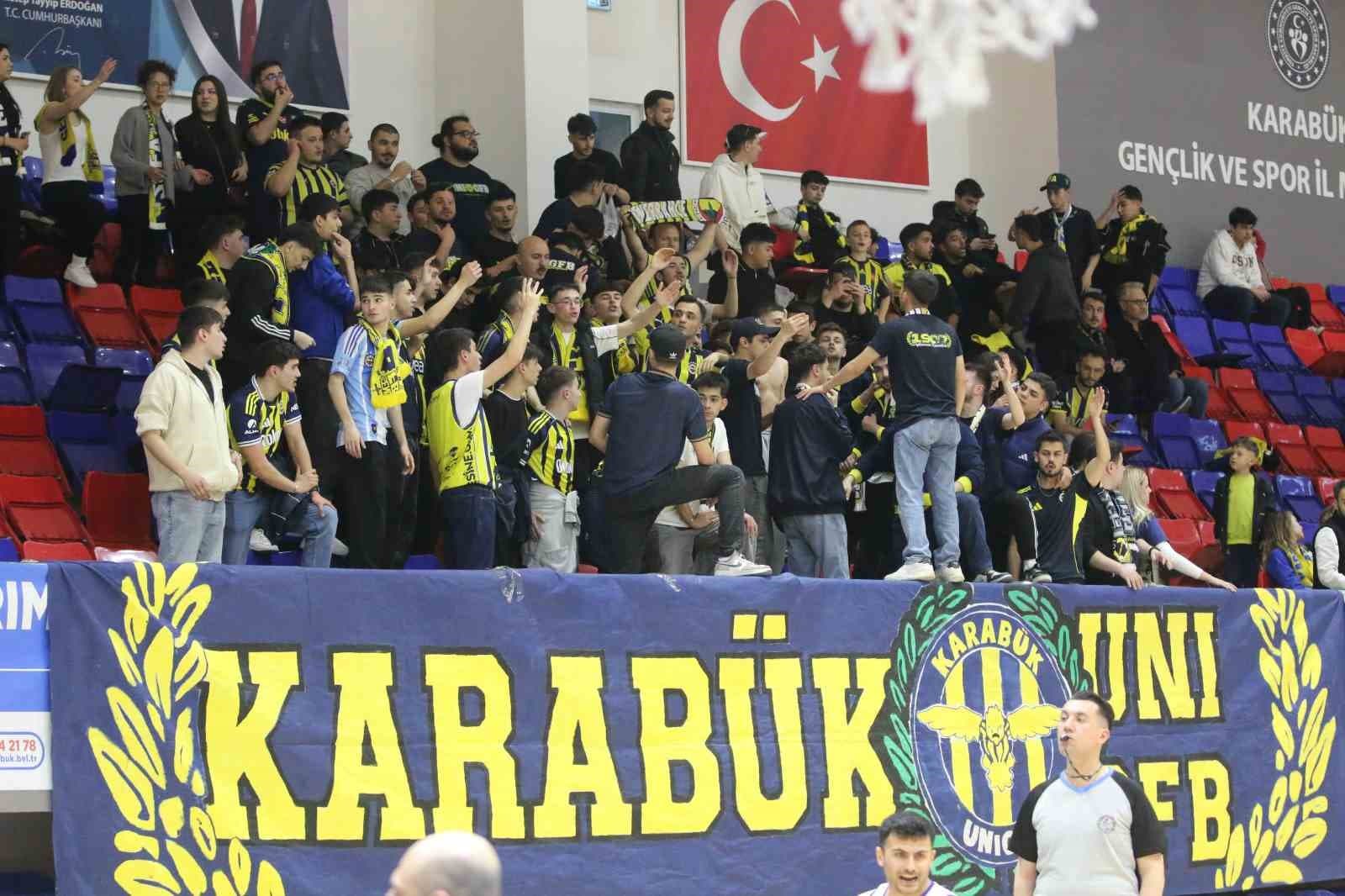 Karabük Demir Kartal, sahasında Fenerbahçe’ye mağlup oldu